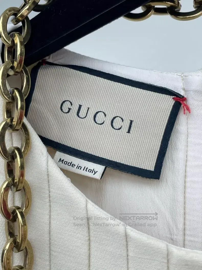 Gucci Gucci Double G waist chain organ pleated dress Size XS / US 0-2 / IT 36-38 - 6 Thumbnail