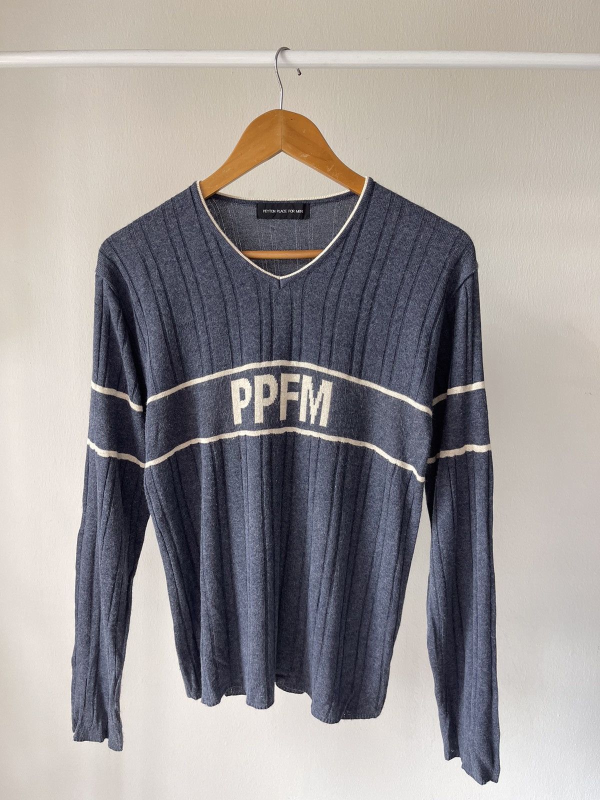 Hysteric Glamour 90s PPFM Cnter Logo Knitwear A2 Size US S / EU 44-46 / 1 - 3 Thumbnail