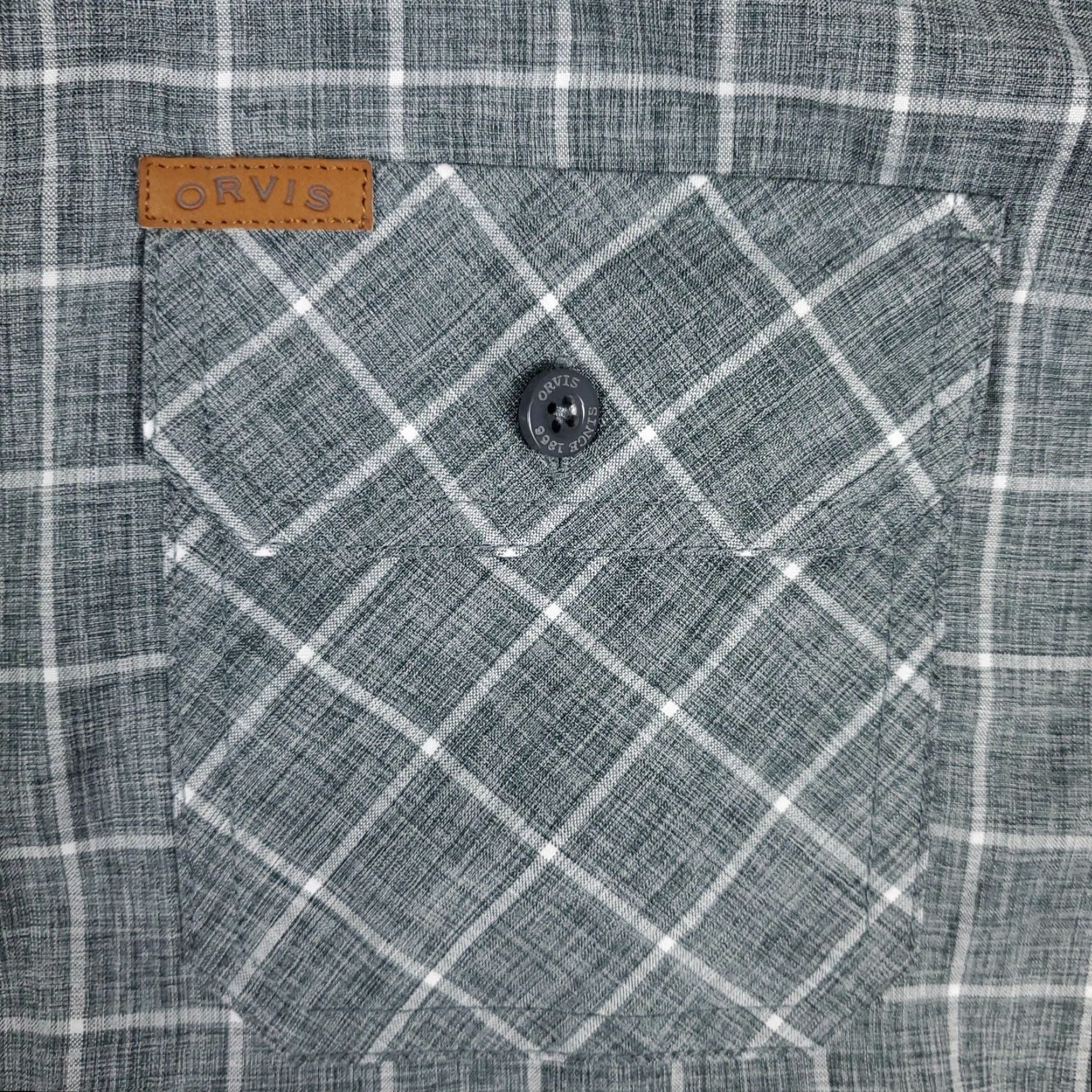 Orvis **Gray Orvis Plaid Mens Button-Up Shirt Size M** User: Gray Orvis Plaid Mens Button-Up Shirt Size M Size US M / EU 48-50 / 2 - 2 Thumbnail