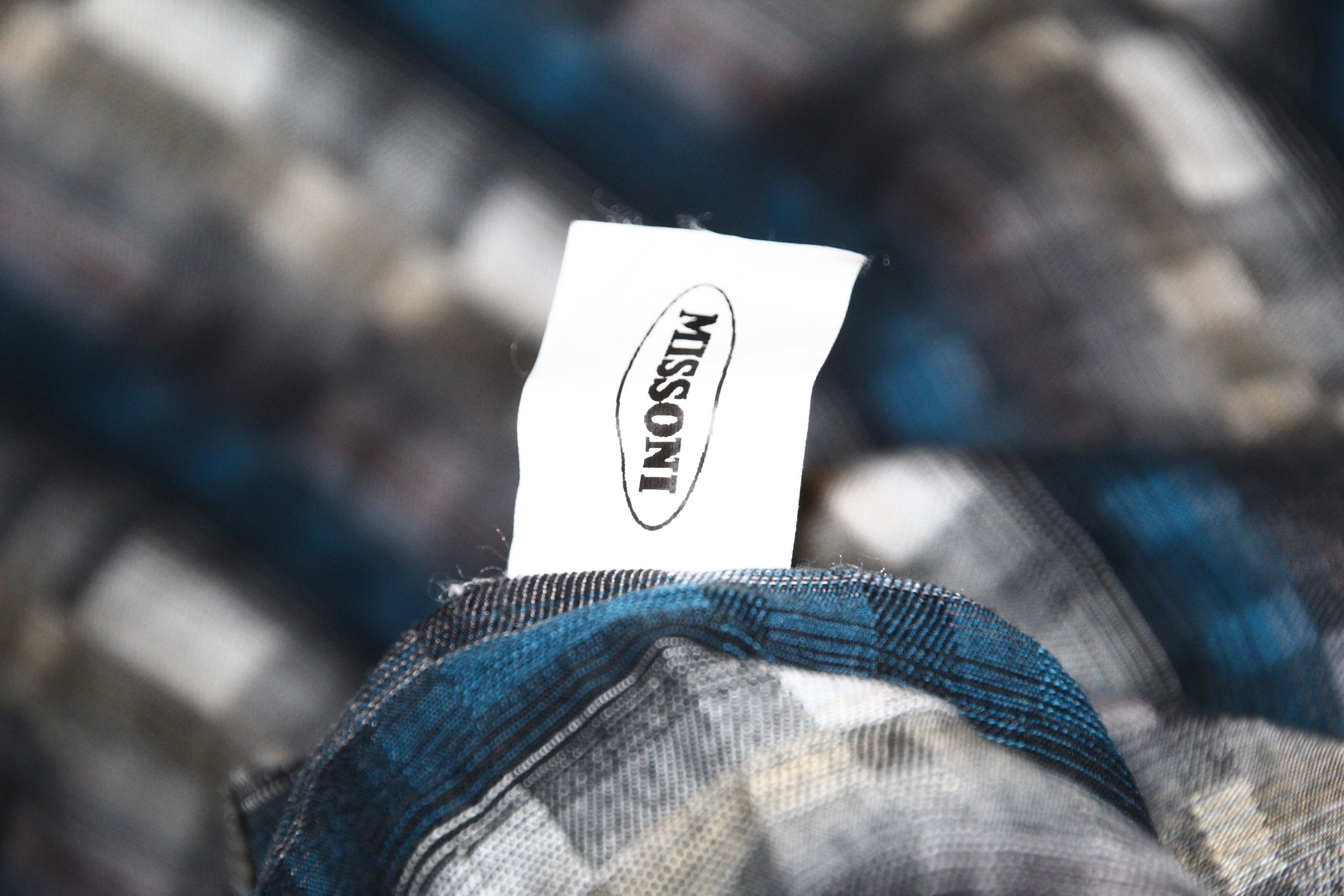 Missoni Missoni Sport linen cotton gingham gradient checker shirt Size US XXL / EU 58 / 5 - 9 Thumbnail