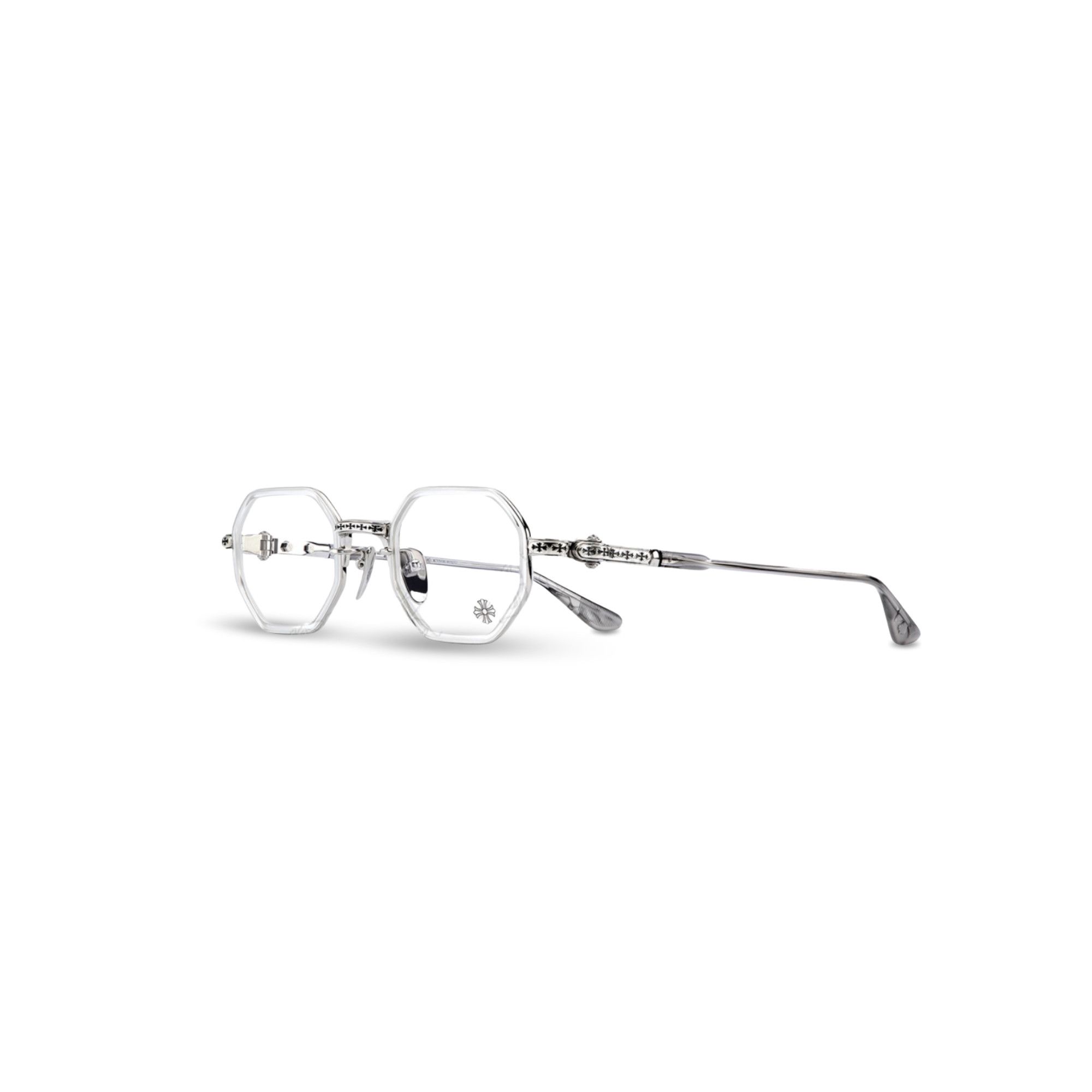 Chrome Hearts CHROME HEARTS TATTERS Crystal Graphite Glasses Size ONE SIZE - 1 Thumbnail