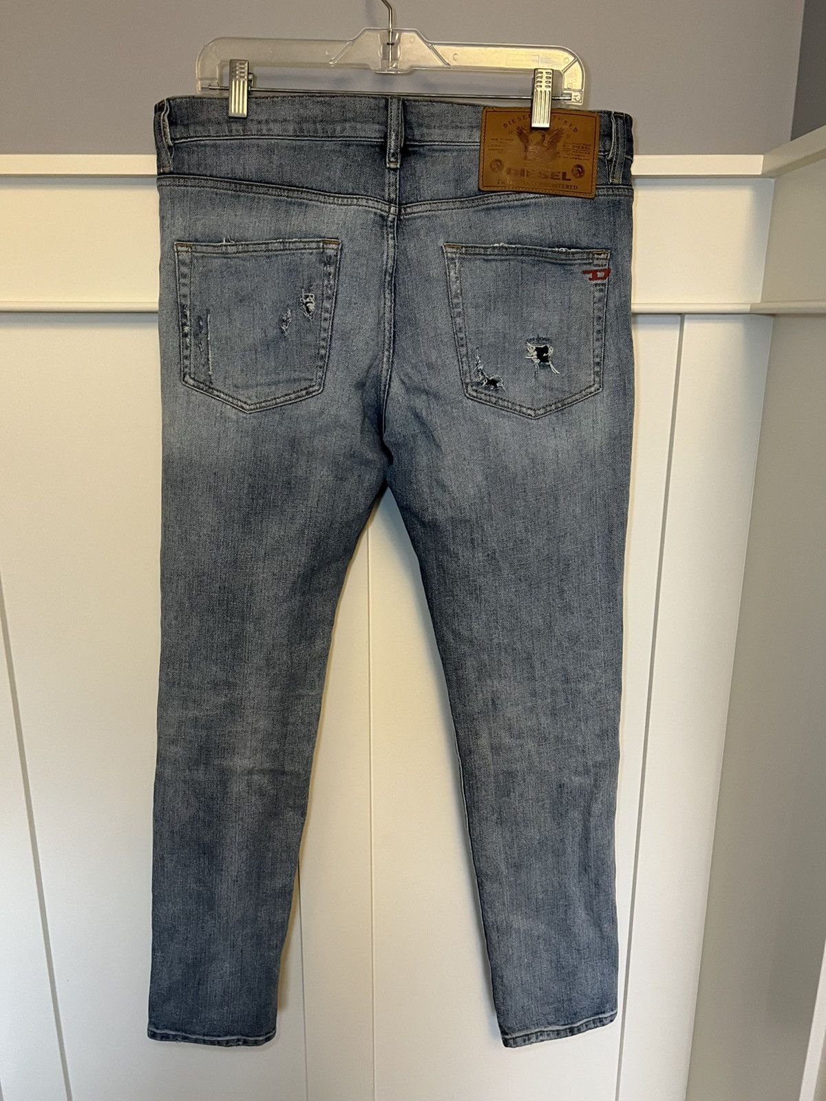 Diesel Vintage Diesel D-STRUKT D-stressed in Italy slim jeans Size US 34 / EU 50 - 2 Thumbnail