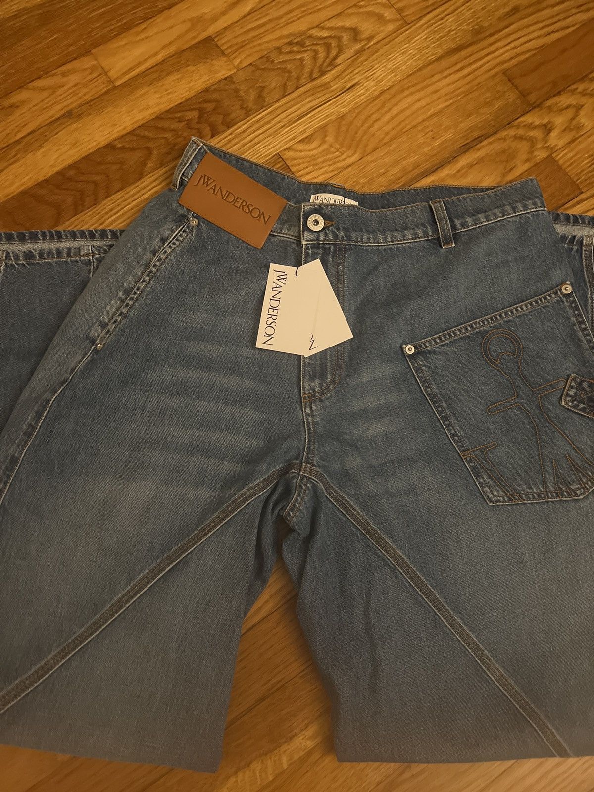 JW Anderson J.W. Anderson Twister Worker Jeans Size US 36 / EU 52 - 2 Thumbnail