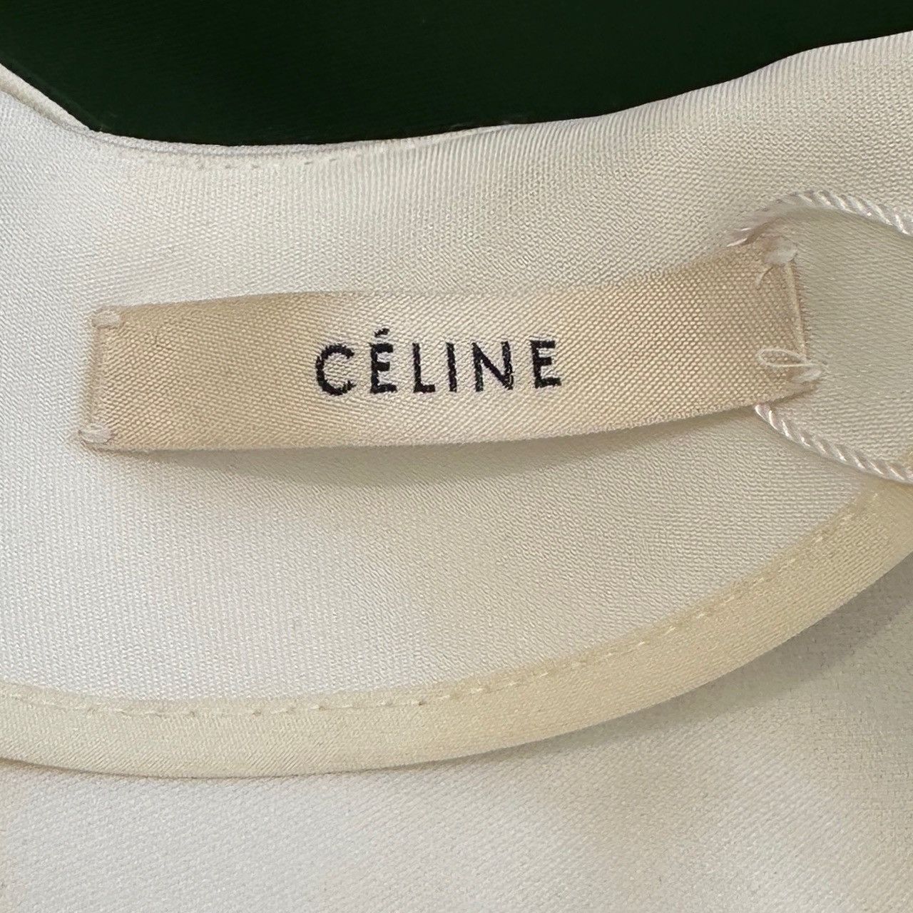 Celine Celine Silk Round-neck Long-sleeve Dress Size XS / US 0-2 / IT 36-38 - 7 Thumbnail