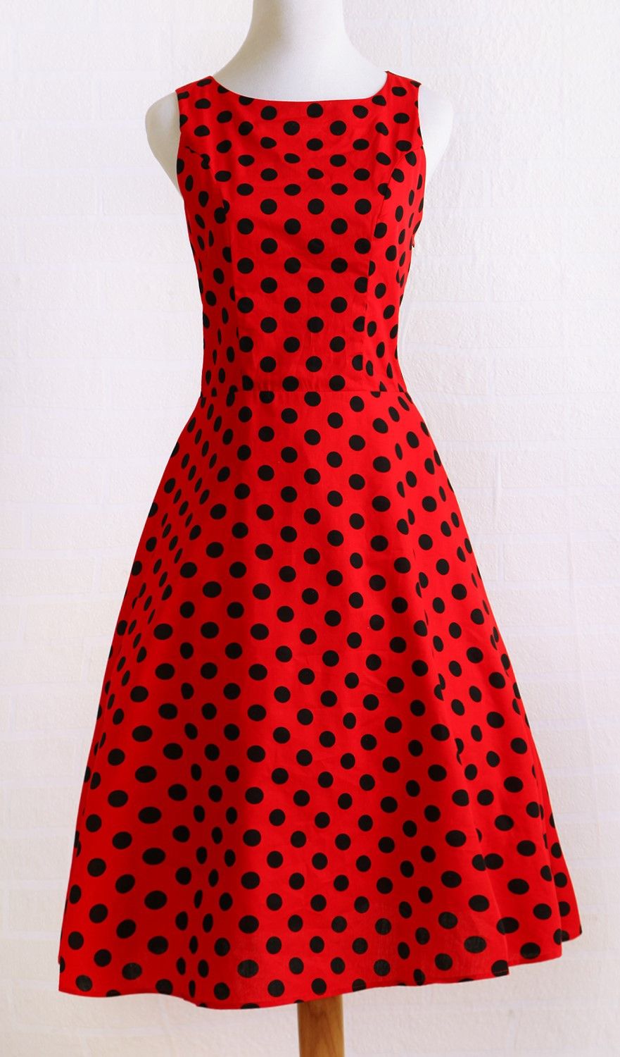 Other Polka Dots Vintage Style Women Dress Size S / US 4 / IT 40 - 1 Thumbnail