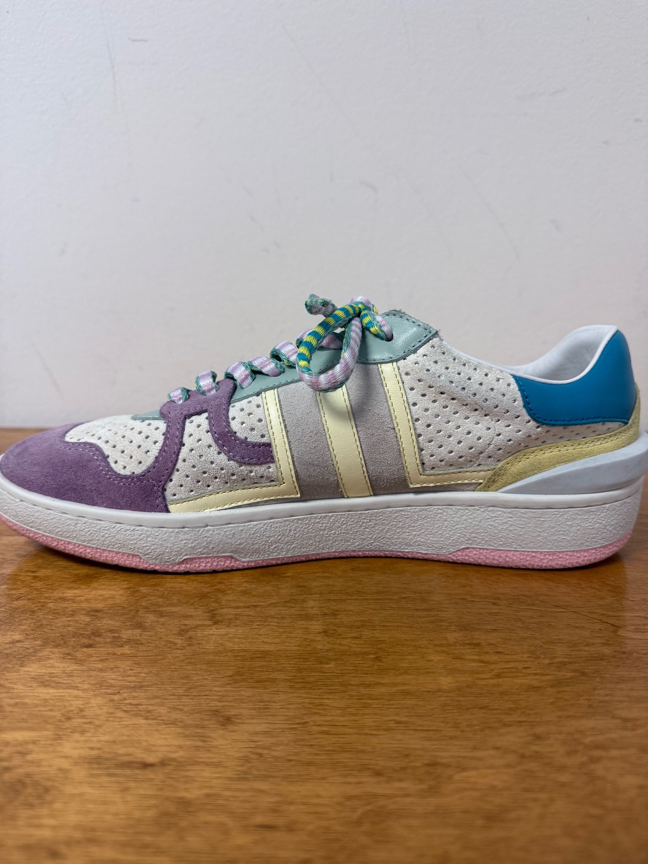 Lanvin Lanvin Multicolor Pastel Sneakers EU 40 / US 10 Size US 10 / IT 40 - 5 Thumbnail