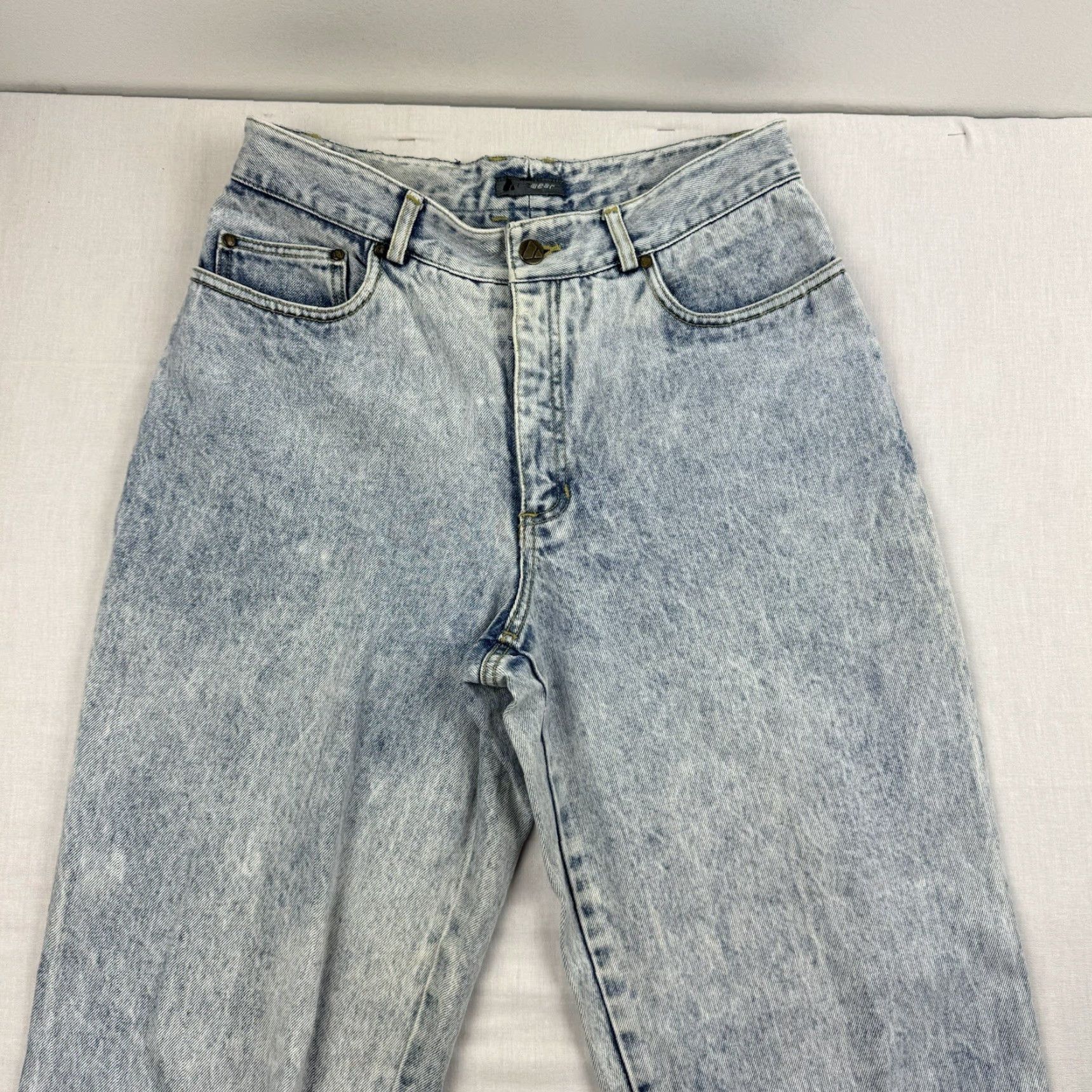 Vintage VINTAGE LizWear Jeans Womens 12 Blue High Waist Mom Jeans 90s Grunge Light Wash Jeans 90s Womens Size 34" / US 12 / IT 48 - 2 Thumbnail