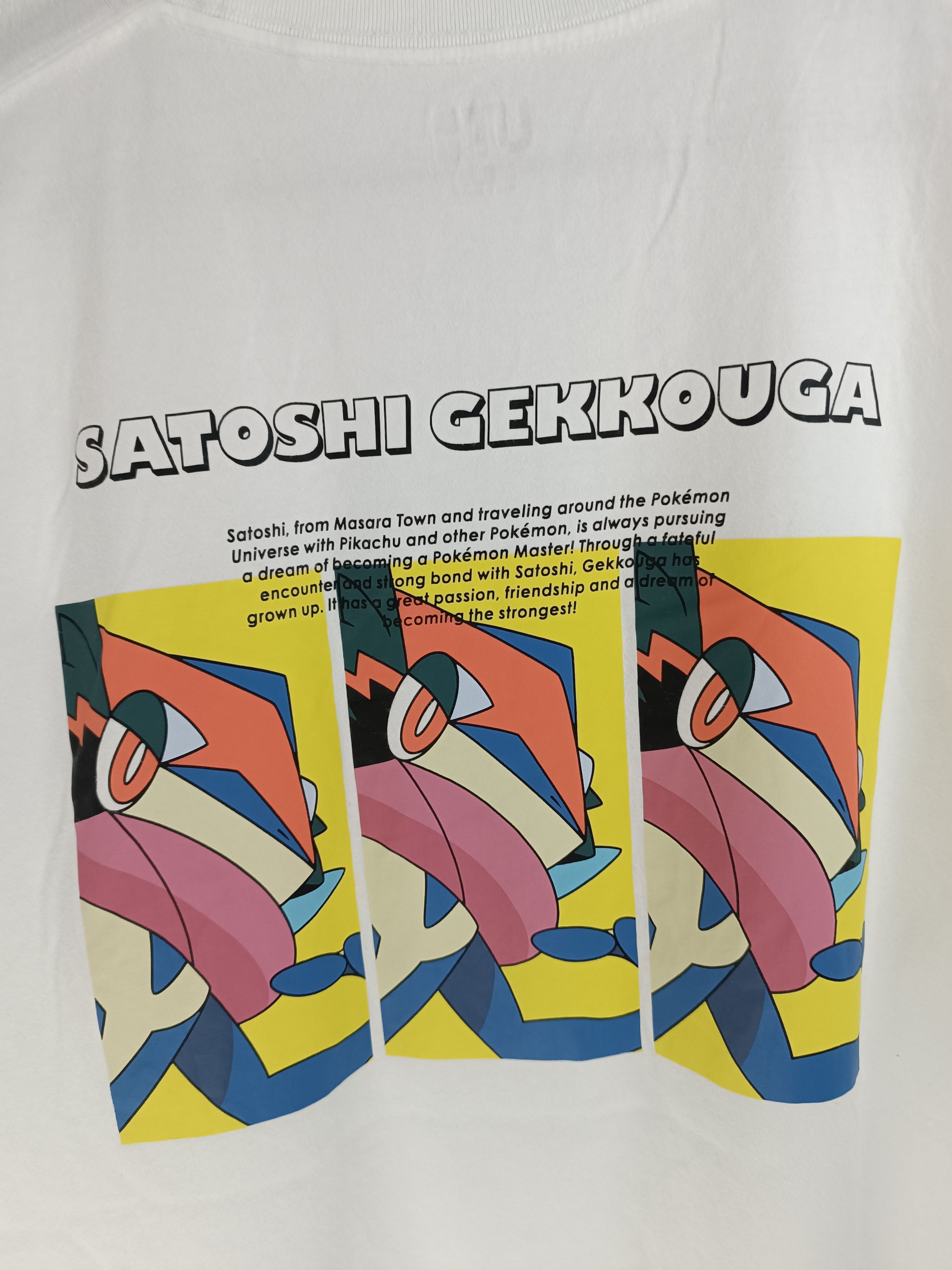 Pokemon VINTAGE POKEMON SATOSHI GEKKOUGA VERY RARE pikachu mewto Size US L / EU 52-54 / 3 - 16 Thumbnail