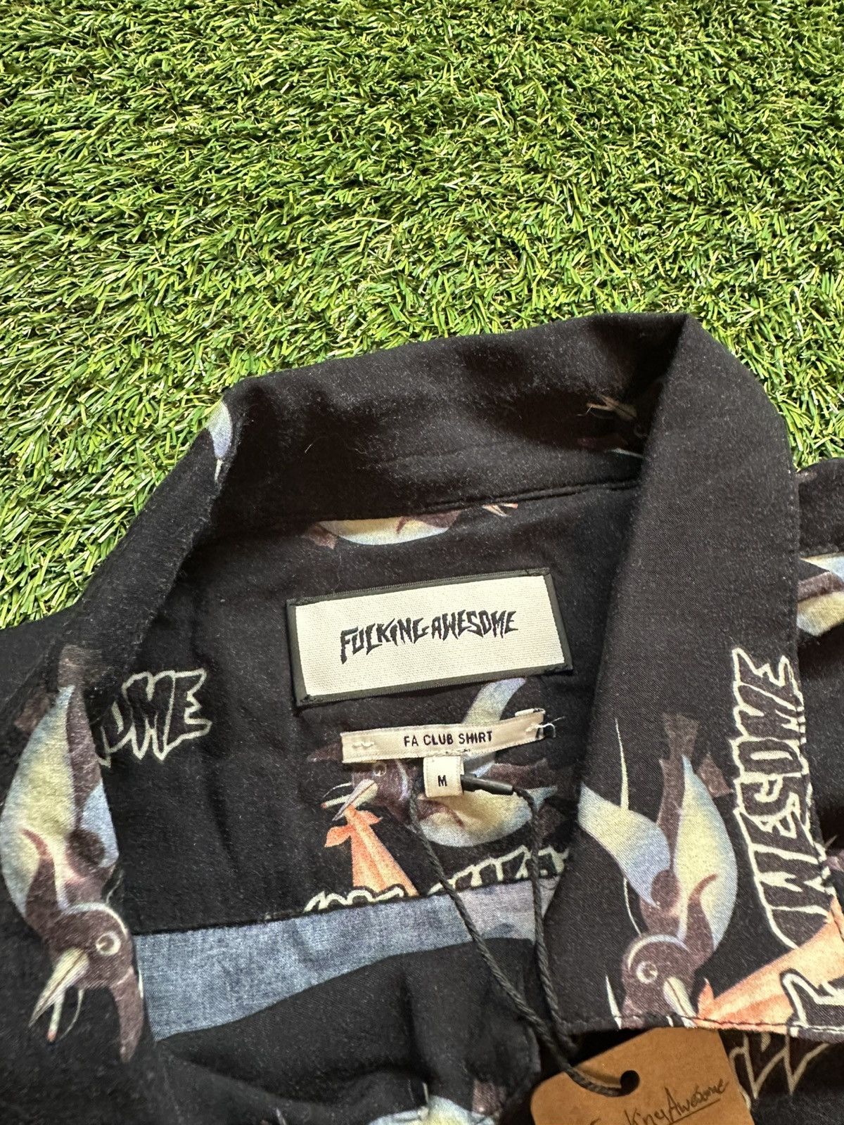 Fucking Awesome Fucking Awesome Bird Bag Rayon Button Up Tee Size US M / EU 48-50 / 2 - 4 Thumbnail