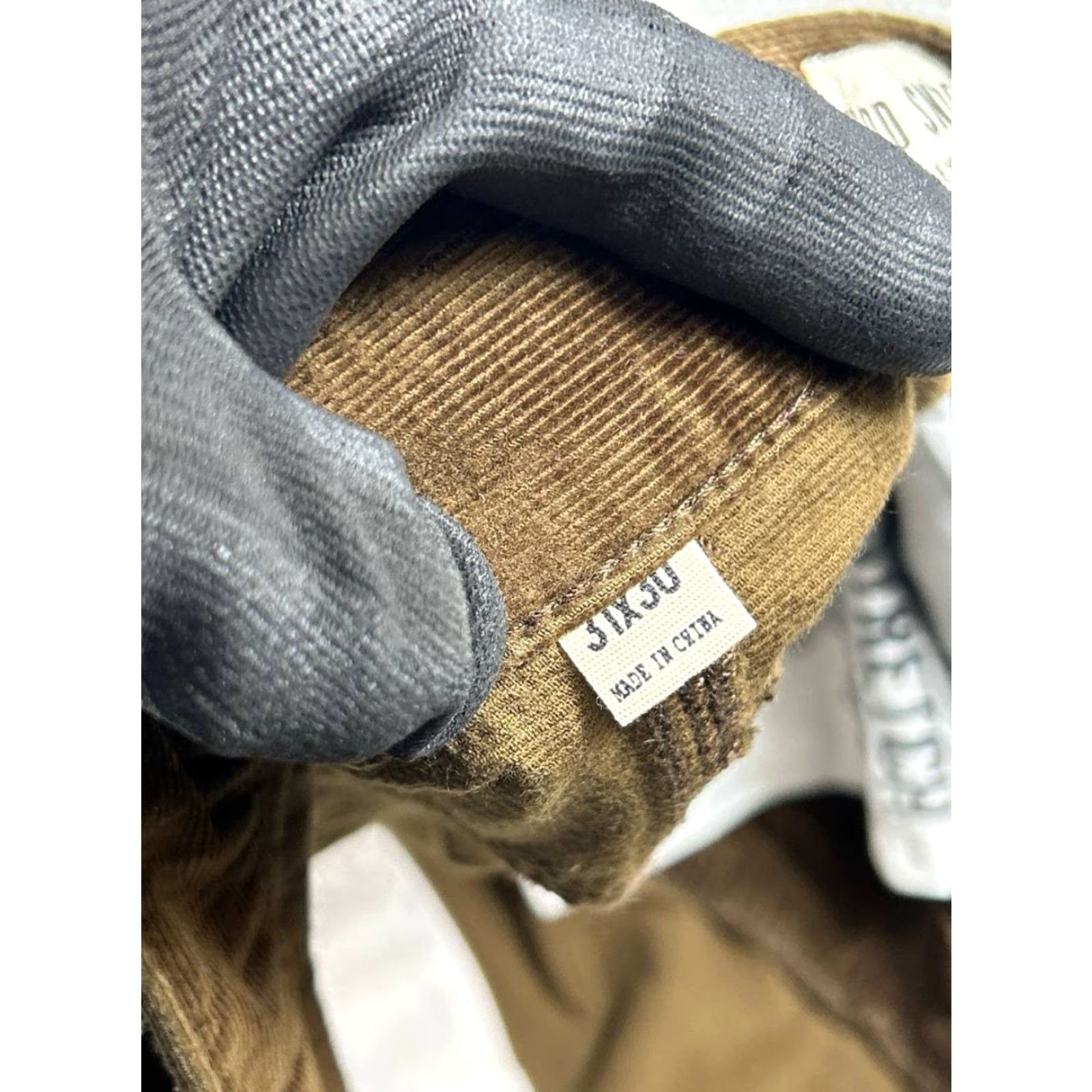 Todd Snyder Todd Snyder New York Corduroy Pants Mens 31 Brown Stretch Mid Rise Straight Leg Size US 31 - 7 Thumbnail