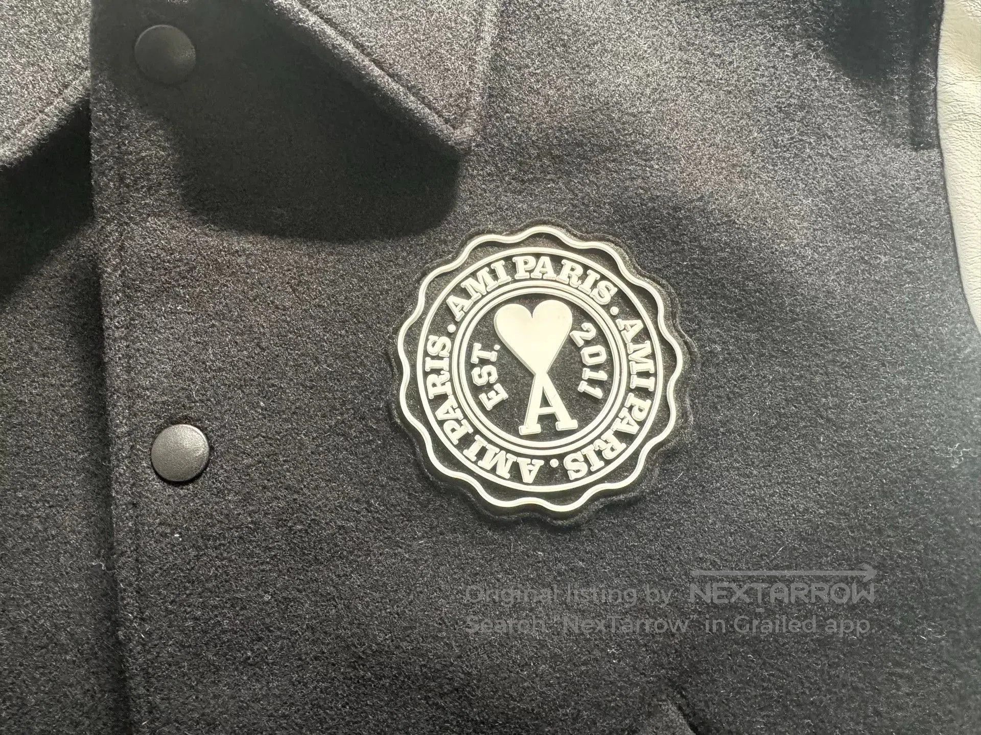 AMI AMI PARIS FW22 Colorblock Logo Jacket. Size US L / EU 52-54 / 3 - 4 Thumbnail