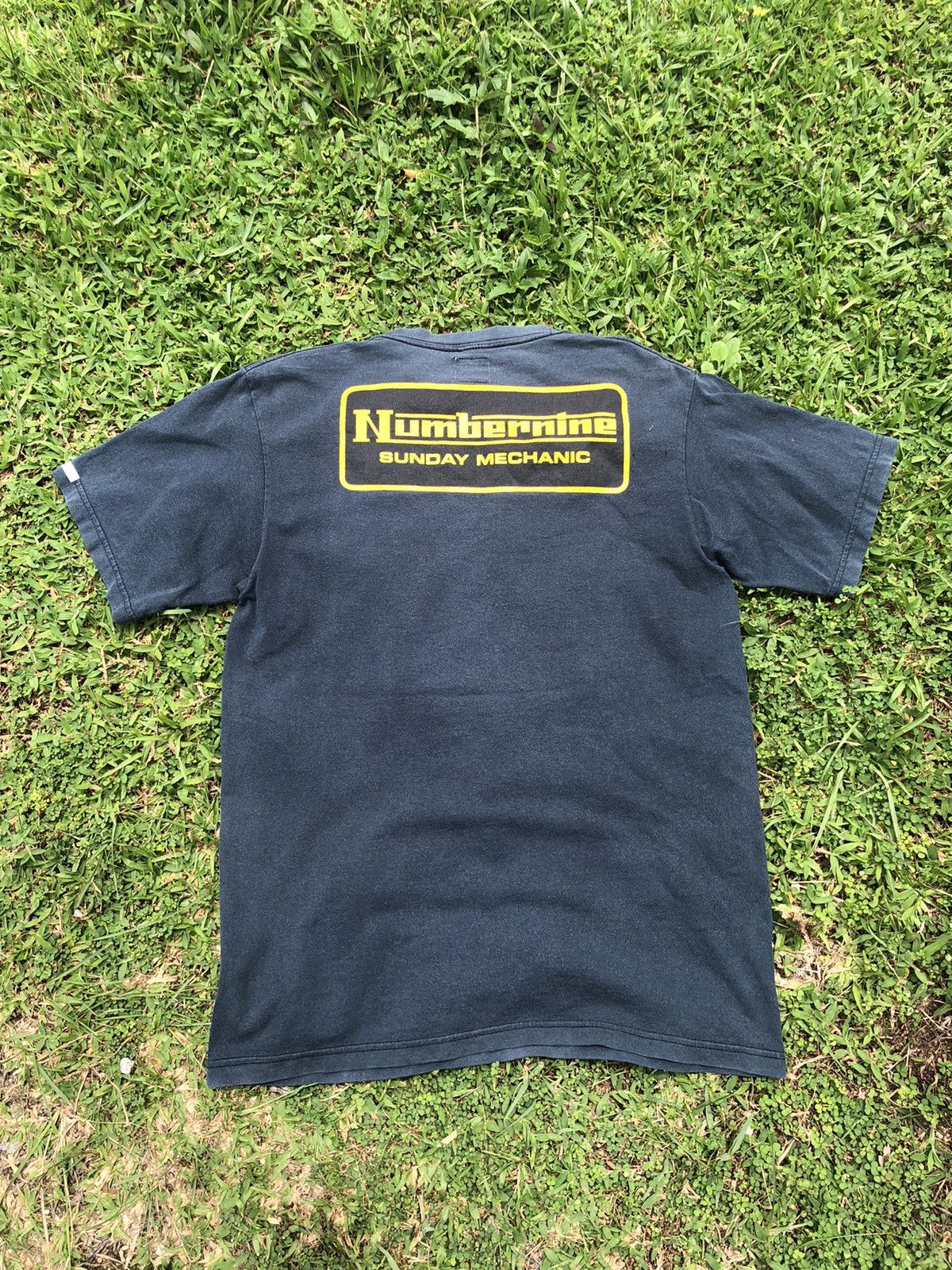 NumbernineナンバーナインSATURDAY MECHANIC Tシャツ NumbernineナンバーナインSATURDAY MECHANIC Tシャツ Number