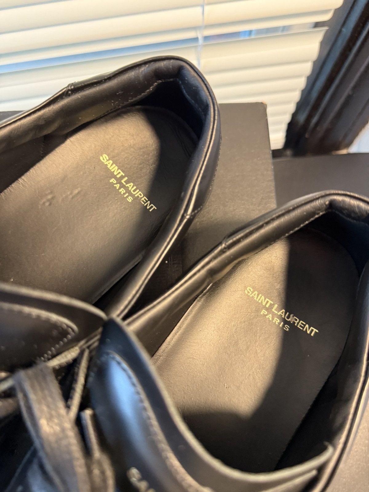 Saint Laurent Paris Saint Laurent Paris Court Classic Sneakers Size 45.5 / 12.5 Size US 12.5 / EU 45-46 - 17 Thumbnail