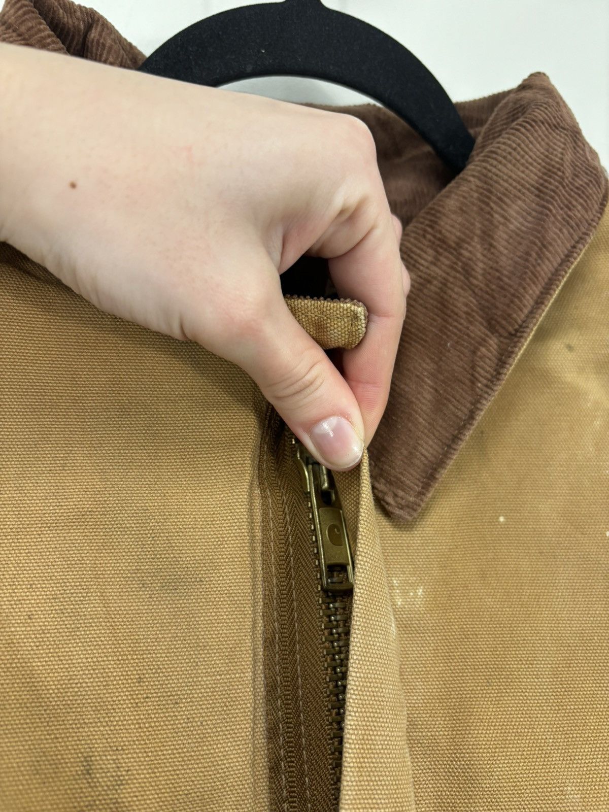 Carhartt Vintage 90s Carhartt Made In USA Work Boxy Cropped Jacket Size US L / EU 52-54 / 3 - 13 Thumbnail