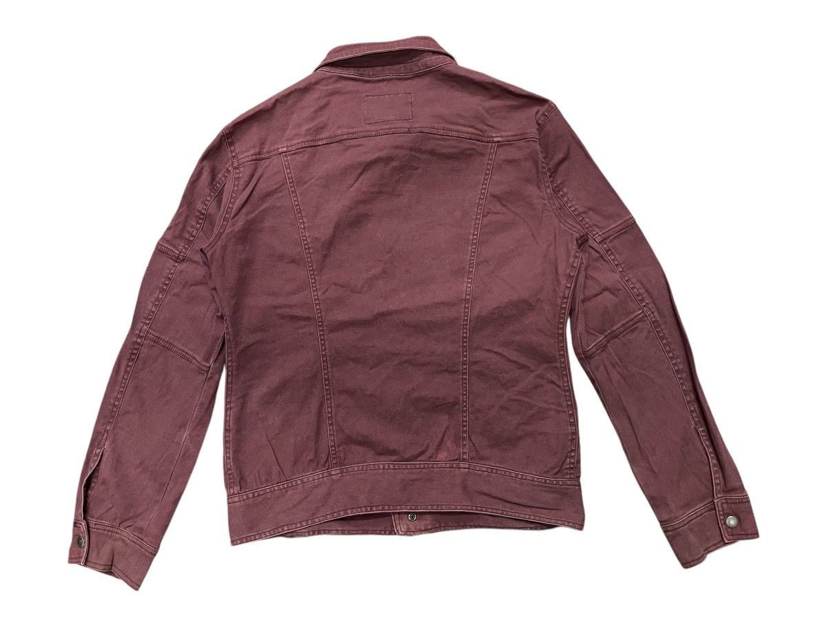 Dickies × Vintage 2000s DICKIES RED ZIPPER BIKER JACKET FADED Size US L / EU 52-54 / 3 - 2 Thumbnail