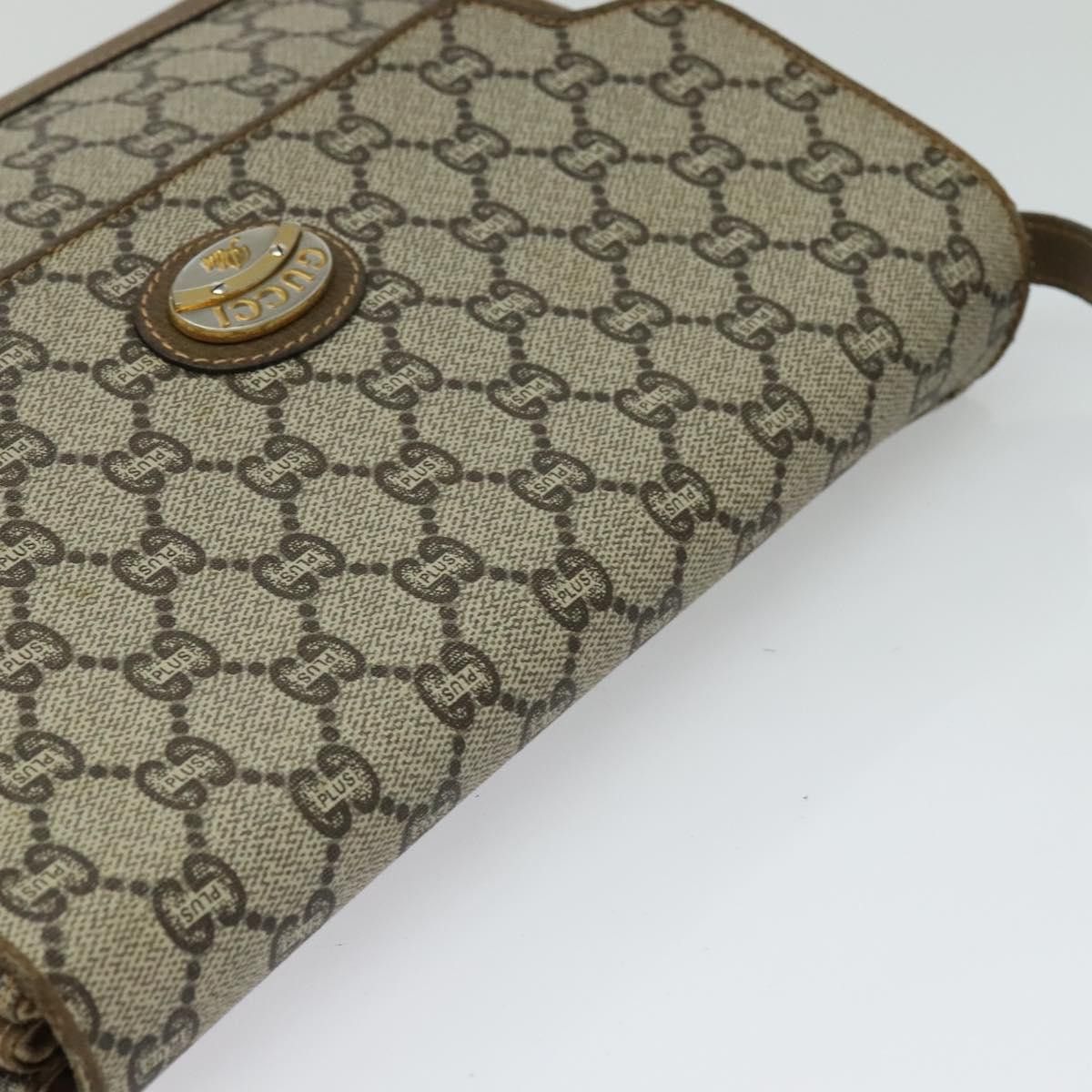 Gucci GUCCI GG Supreme Shoulder Bag Pvc Beige Gold Size ONE SIZE - 6 Thumbnail