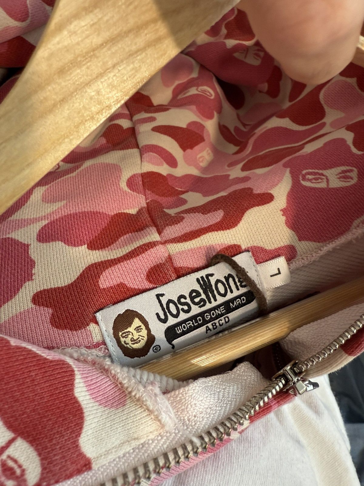 Other Jose Wong Camo Style Hoodie Size US L / EU 52-54 / 3 - 3 Thumbnail