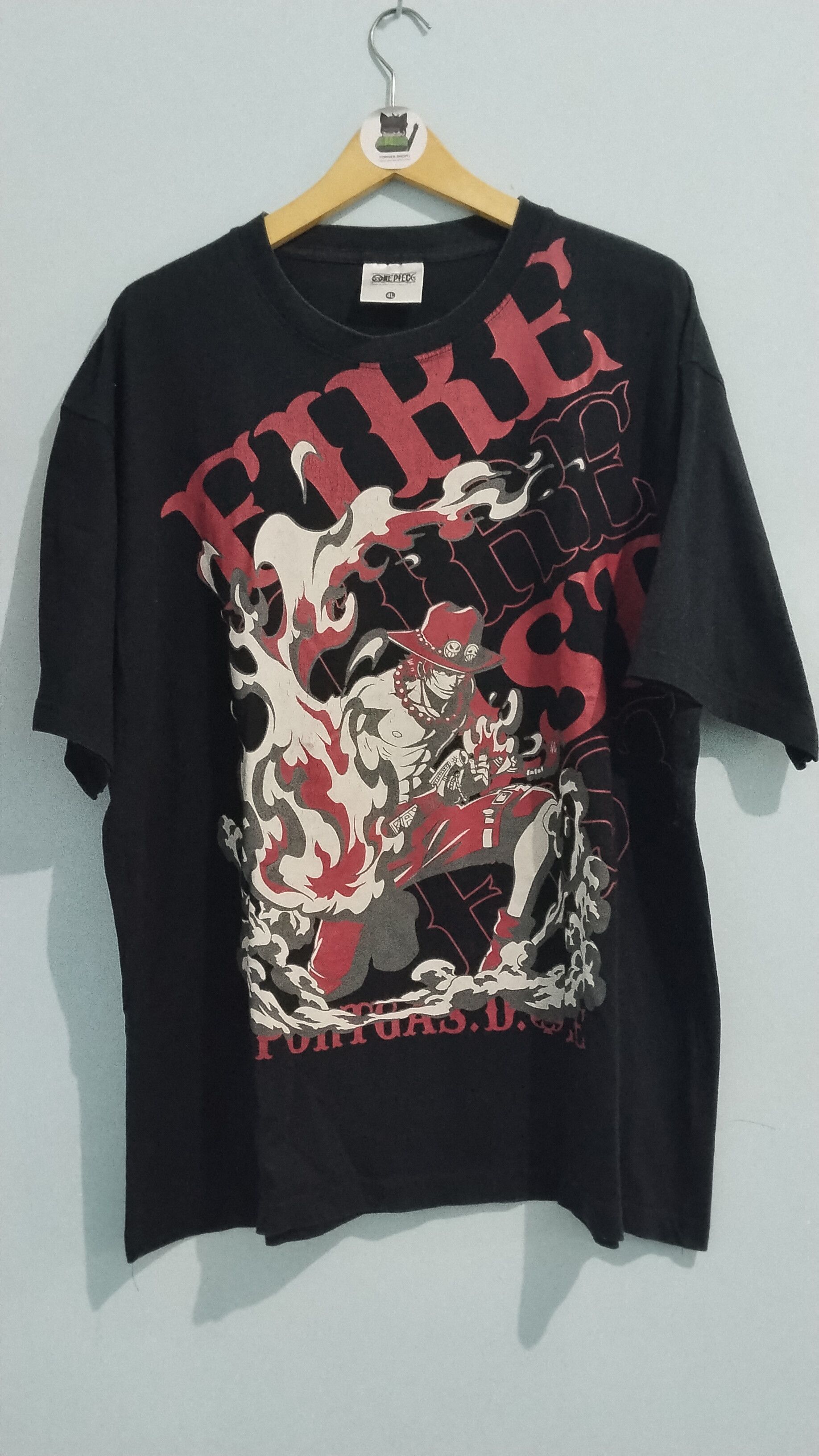 Anime One Piece ace Size US XL / EU 56 / 4 - 1 Thumbnail