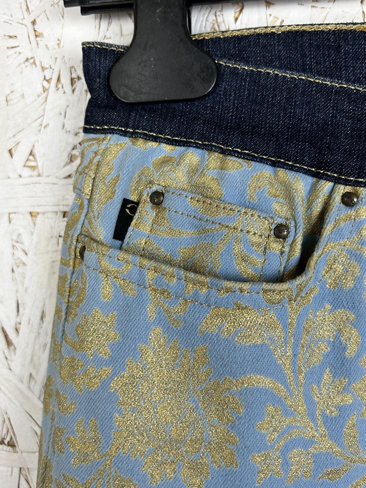 Just Cavalli 90s Just Cavalli Baroque Style Jeans Pants Size 27 41 Size 27" / US 4 / IT 40 - 4 Thumbnail