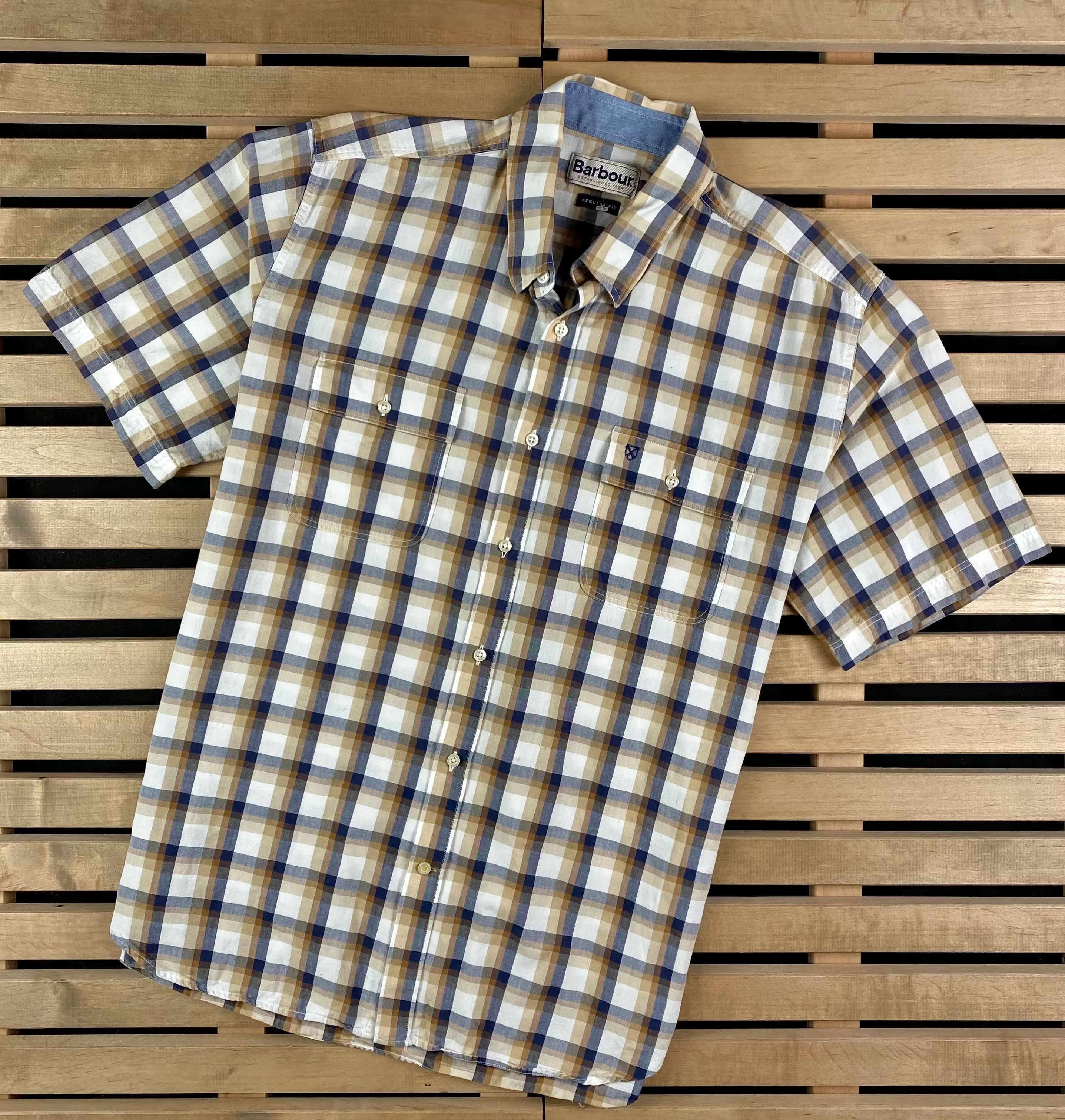 Barbour Mens Shirt Short Sleeve Barbour Size L Size US L / EU 52-54 / 3 - 1 Thumbnail