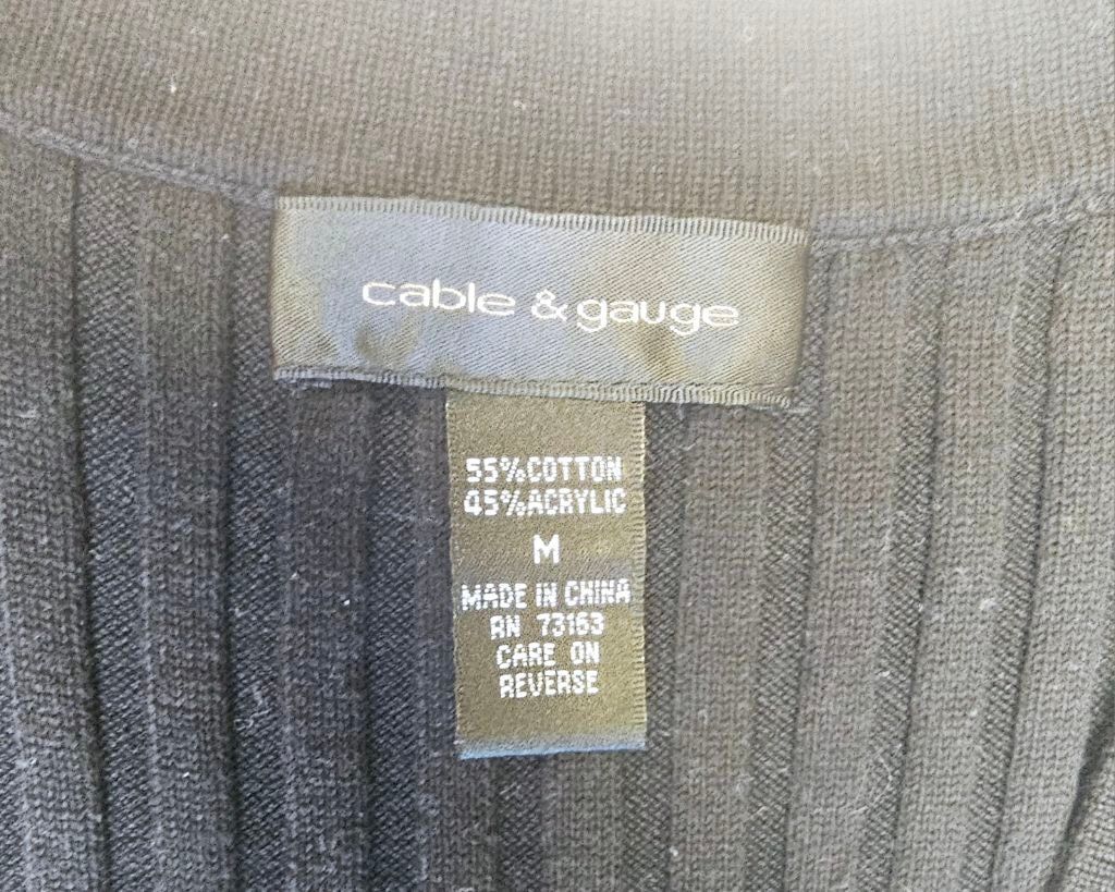 Other Cable & Gauge Ribbed Button Down Sweater Vest Size Medium Size M / US 6-8 / IT 42-44 - 5 Thumbnail