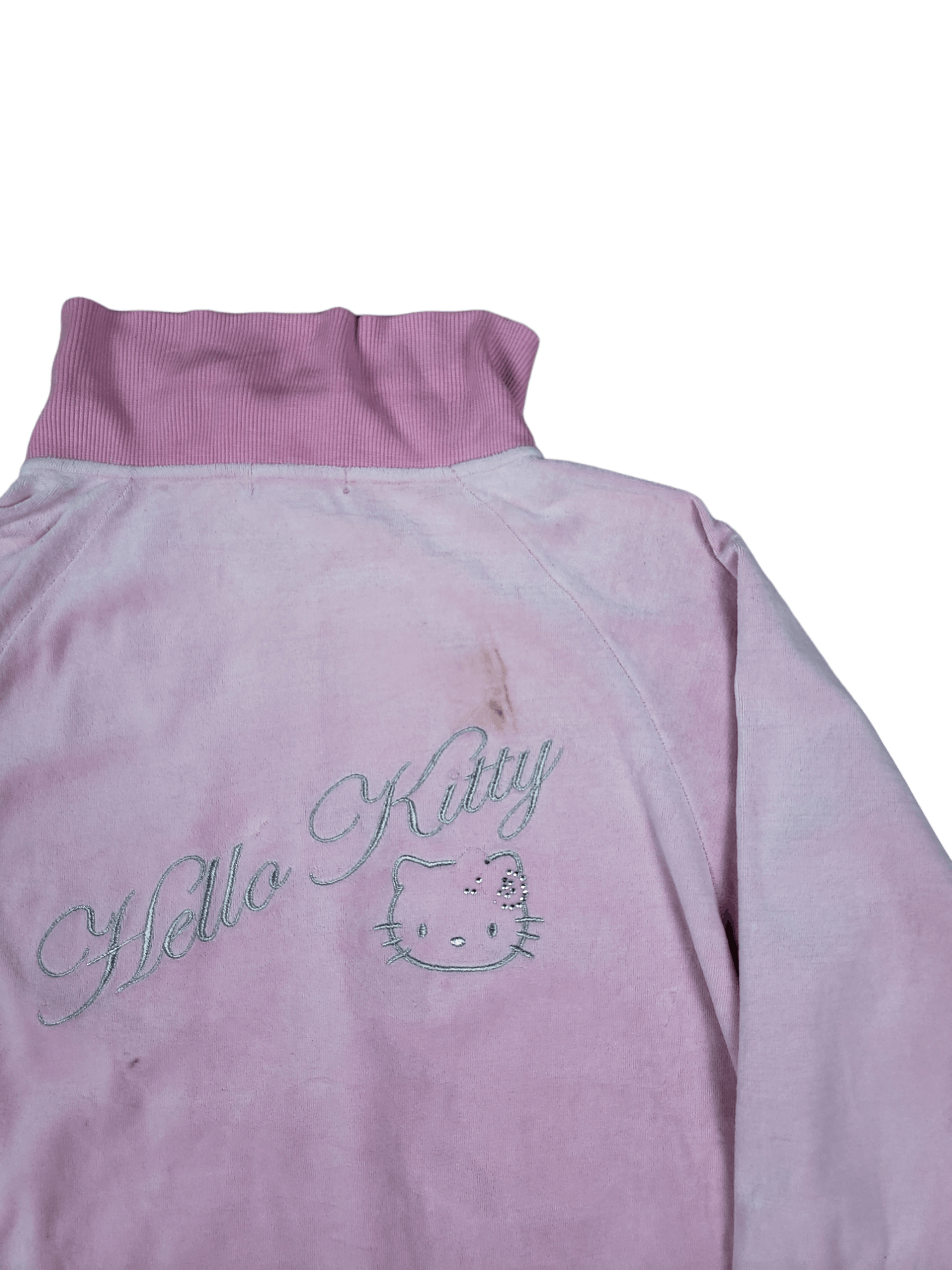 Cartoon Network × Vintage Vintage Hello Kitty Velvet Sweaters Size M / US 6-8 / IT 42-44 - 3 Thumbnail
