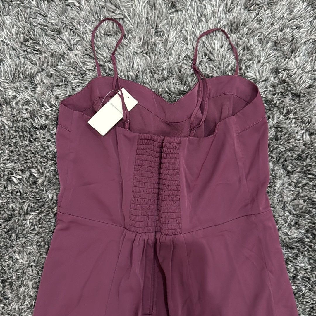 Abercrombie & Fitch Abercrombie & Fitch Camille Midi Dress Dark Purple, Size M Size M / US 6-8 / IT 42-44 - 5 Thumbnail