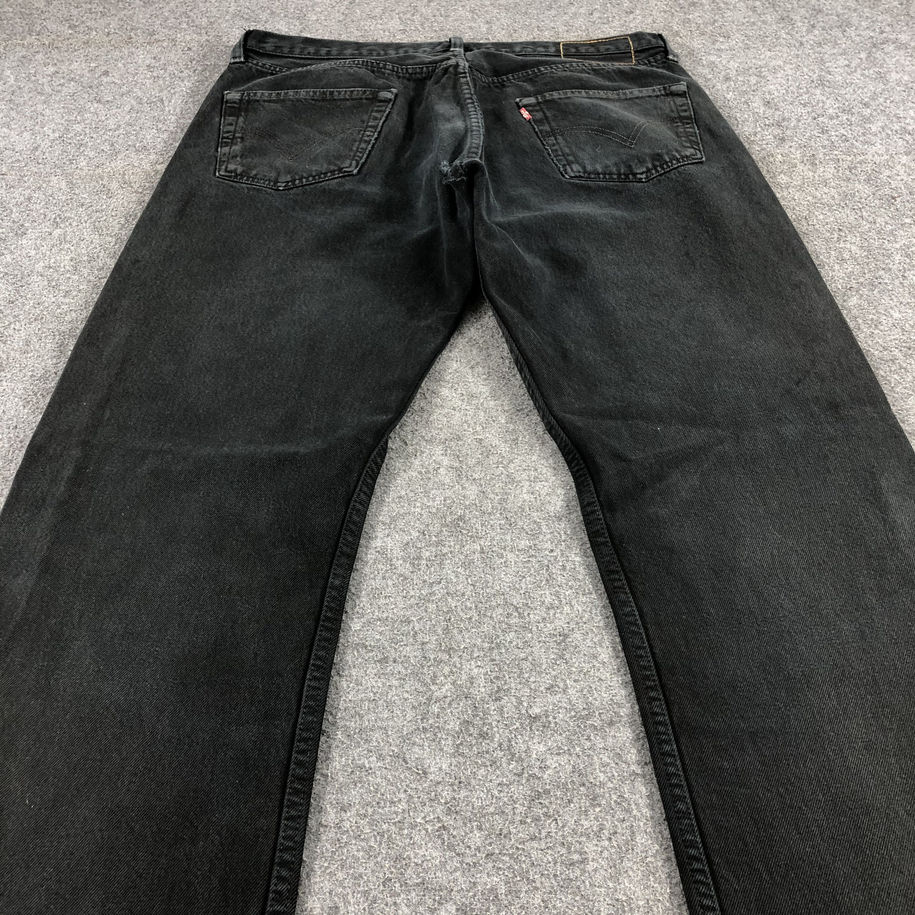 Levi's × Vintage Vintage 90s Distress Levis 501 Jeans-JM1515 Size US 36 / EU 52 - 4 Thumbnail