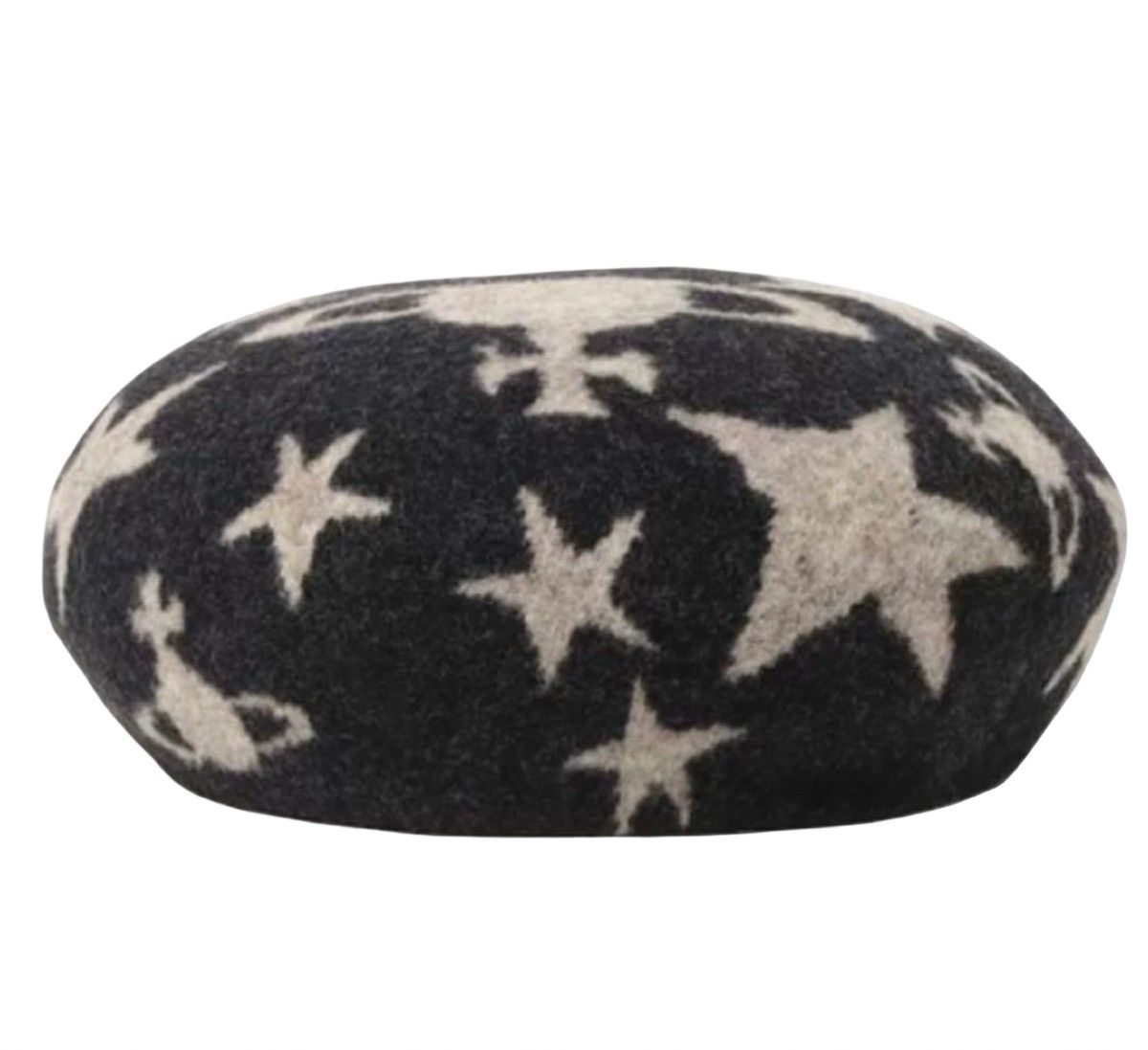Vivienne Westwood Vivienne Westwood "Orbs and Stars" Basco Beret - Black/Grey Size ONE SIZE - 3 Thumbnail