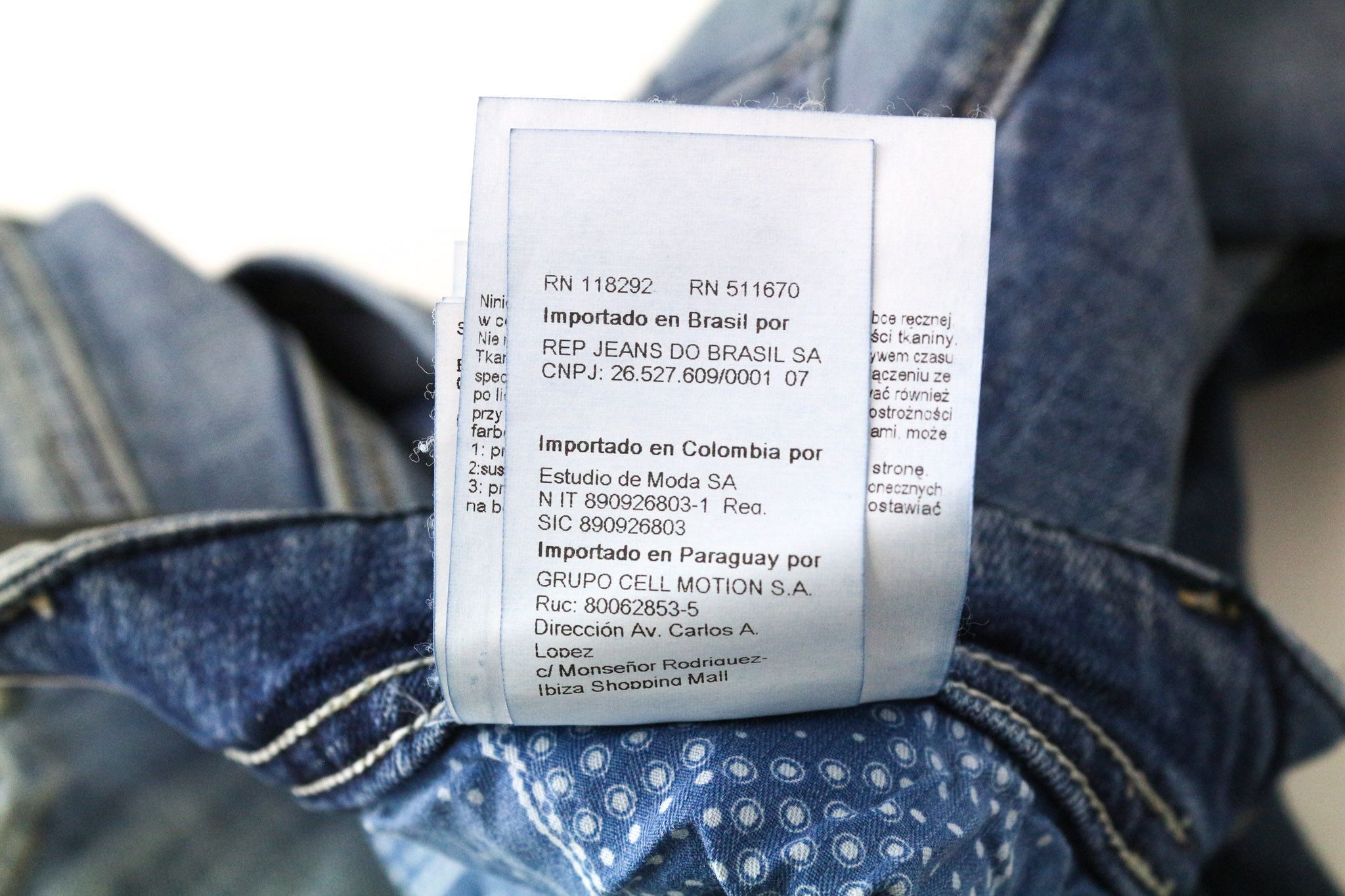 Replay ROB W30/L34 Straight Tapered Washed Blue Cotton Jeans 73923 Size US 30 / EU 46 - 10 Thumbnail