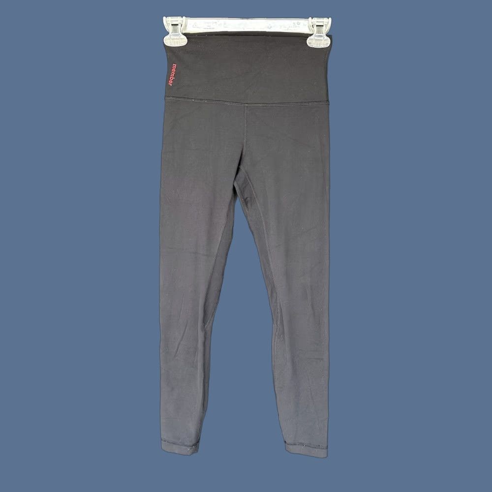 Lululemon Lululemon Align Pant Leggings 25” Inseam Women 4 Black Limited Edition HR Align Pants 25" Leggings Black Red 4 Size 27" / US 4 / IT 40 - 1 Thumbnail