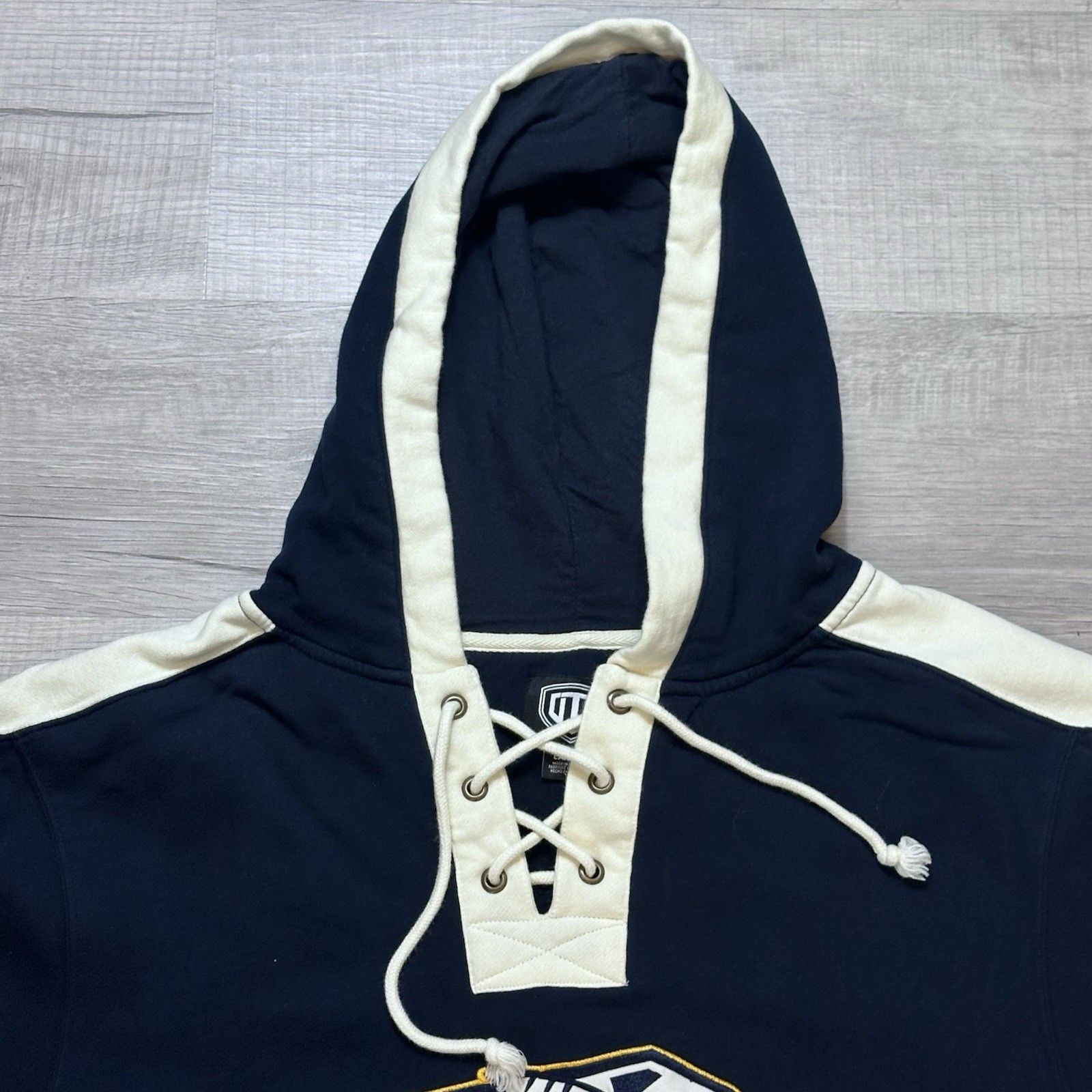 NHL Nashville Predators Hoodie Lace Pullover Sweatshirt Large Size US L / EU 52-54 / 3 - 5 Thumbnail