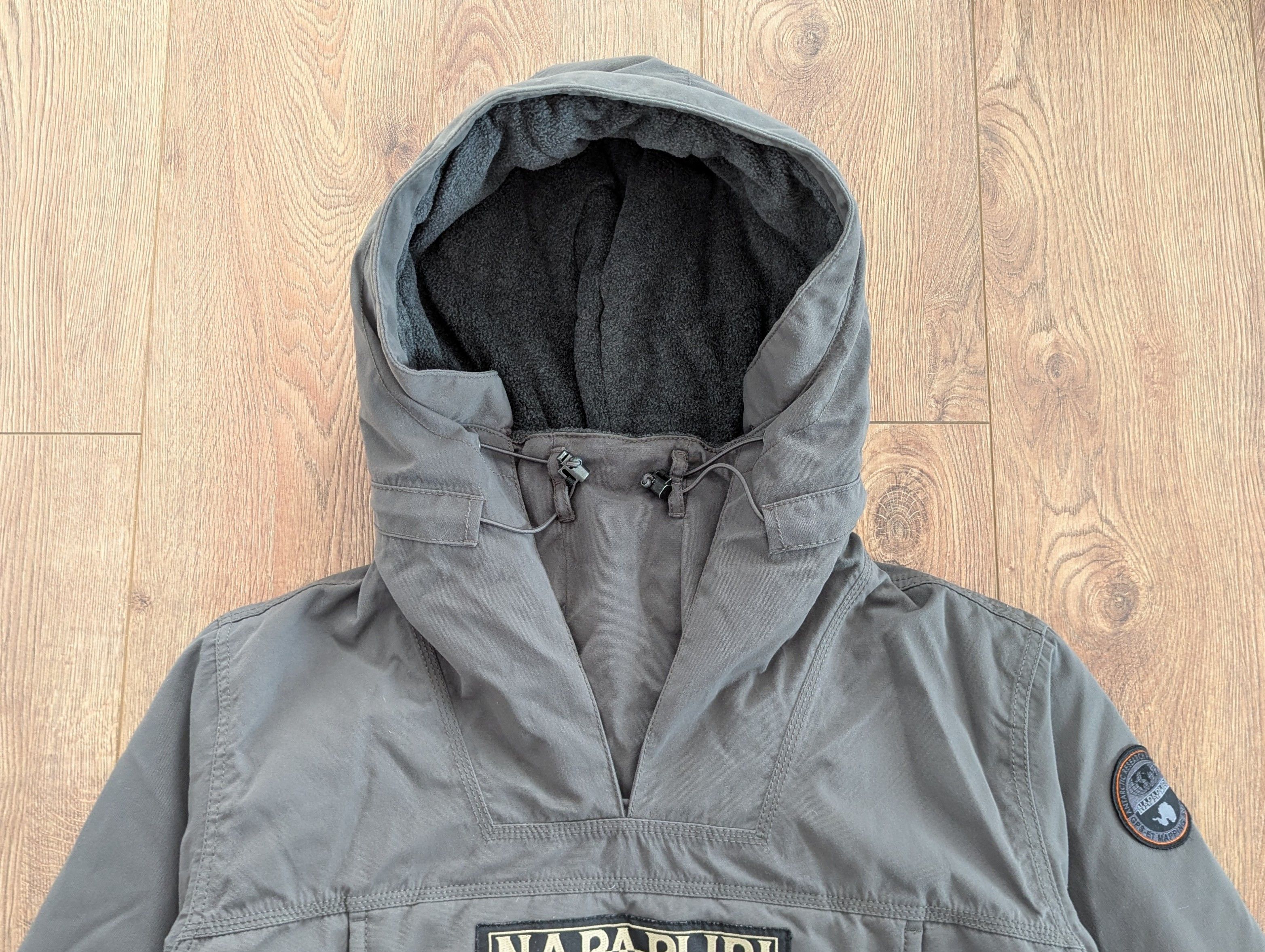 Napapijri NAPAPIJRI Skidoo Dark Gray Solid Anorak Jacket SizeXXXL Snow Size US XXL / EU 58 / 5 - 5 Thumbnail