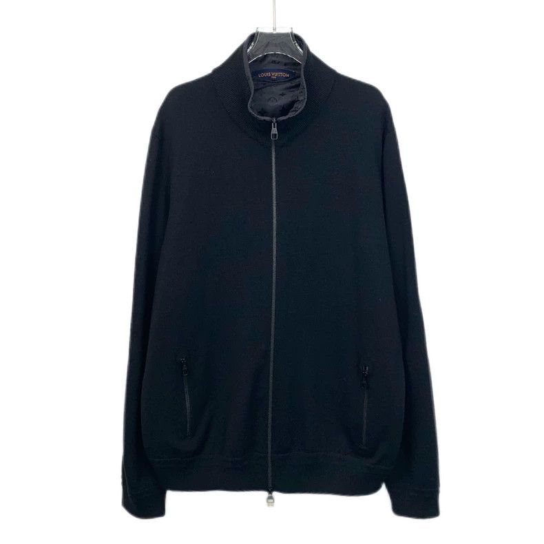 Louis Vuitton Louis Vuitton size 4l Removable knit zip-up jacket with bla Size US M / EU 48-50 / 2 - 1 Thumbnail
