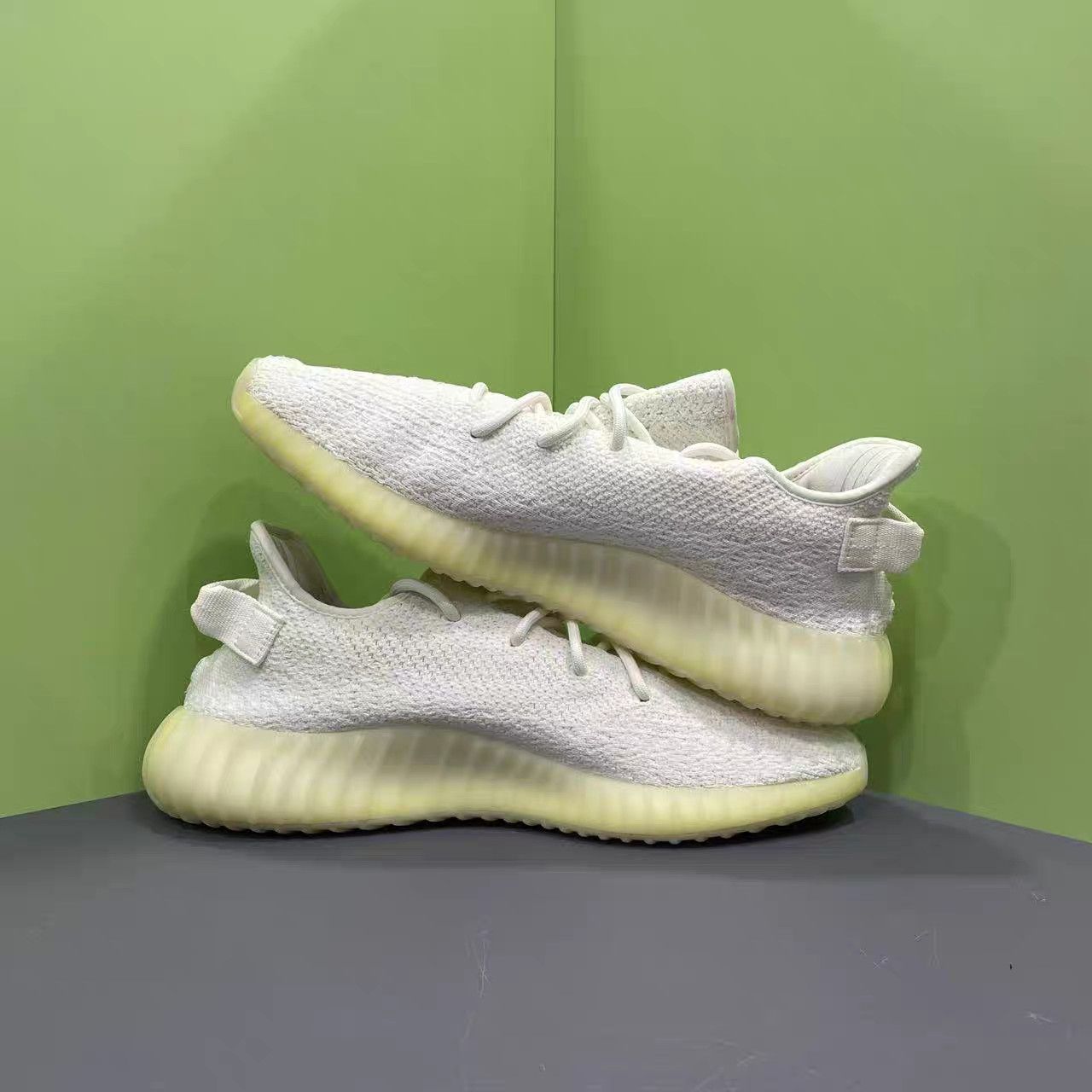 Adidas adidas Yeezy Boost 350 V2 Cream White K15 Size US 13 / EU 46 - 4 Thumbnail