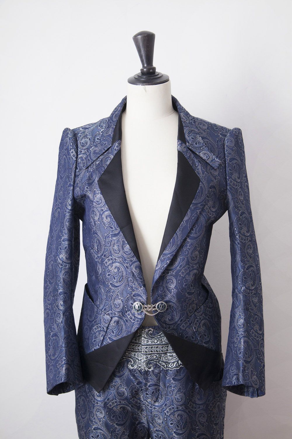 Balenciaga SS06 silk blazer & pants ensemble Size S / US 4 / IT 40 - 3 Thumbnail