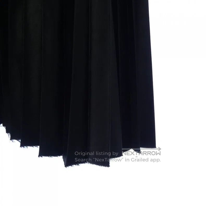 Junya Watanabe Junya Watanabe size XS Heavy Duty Patchwork Pleated Skirt Size 24" / US 00 / IT 34 - 3 Thumbnail
