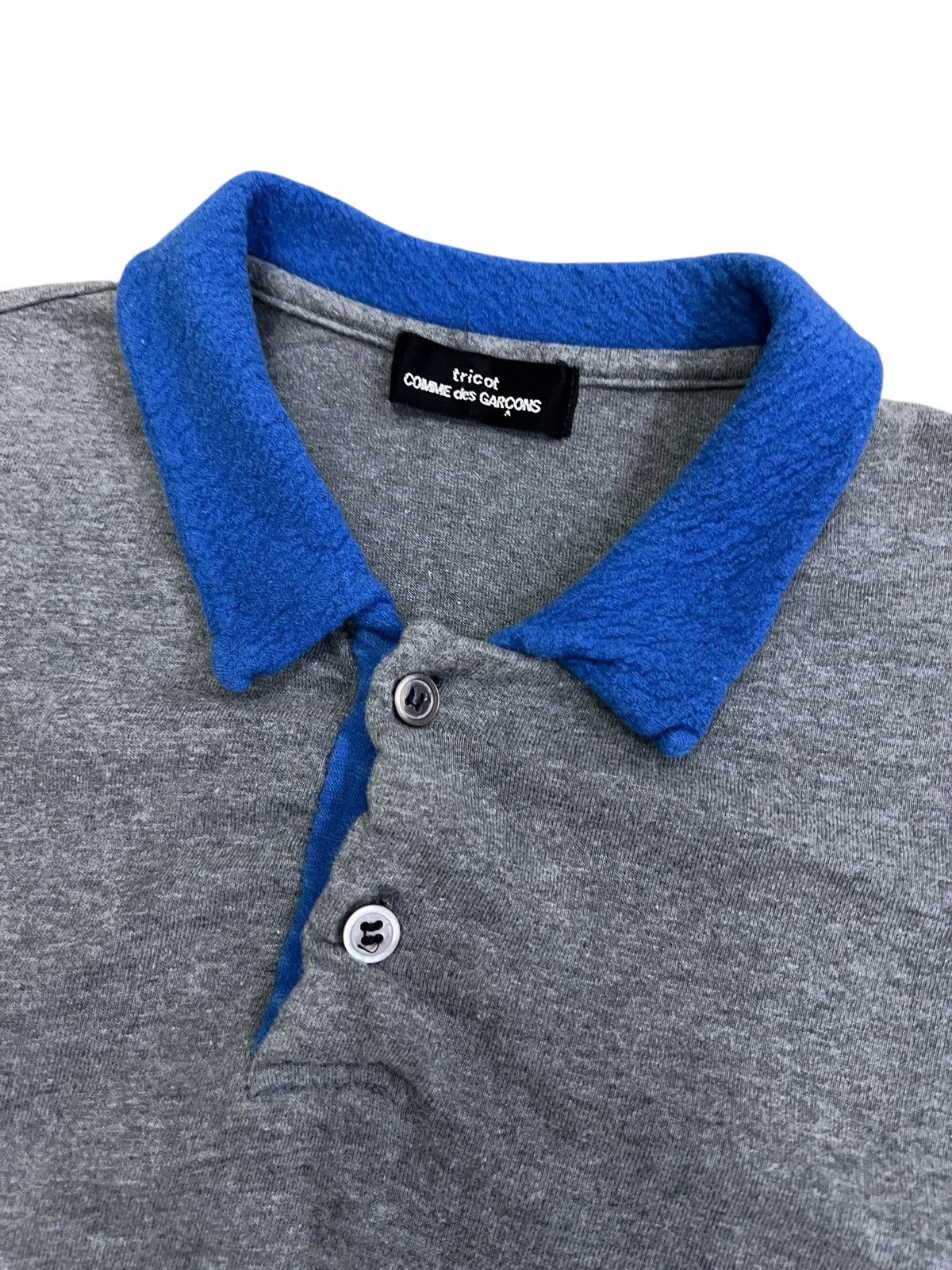 Tricot Comme des Garcons Comme des Garcons Tricot Wool Collar Polo Shirt Size S / US 4 / IT 40 - 10 Thumbnail