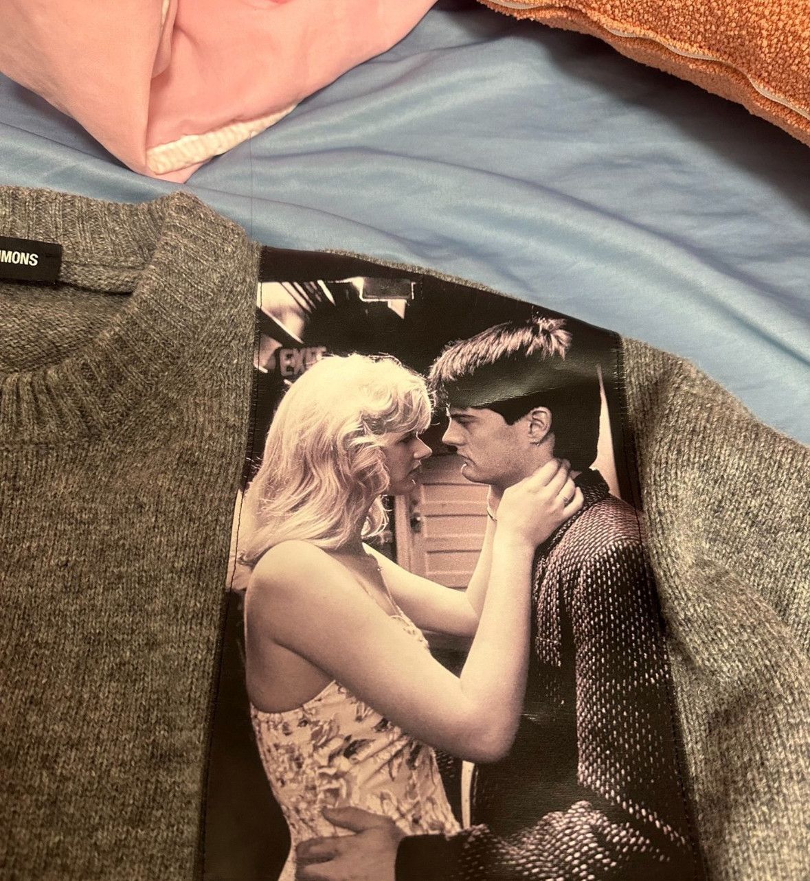 Raf Simons Raf Simons 19fw show os portrait patch sweater Size US S / EU 44-46 / 1 - 3 Thumbnail