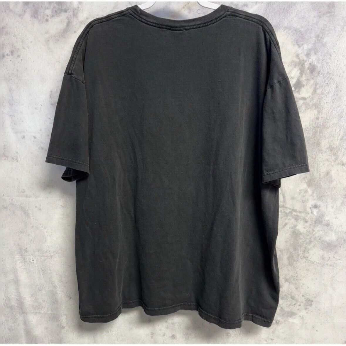 No Fear × Vintage Vintage Y2K No Fear T Shirt Mens 2XL Black Short Sleeve Grun Size US XXL / EU 58 / 5 - 2 Thumbnail