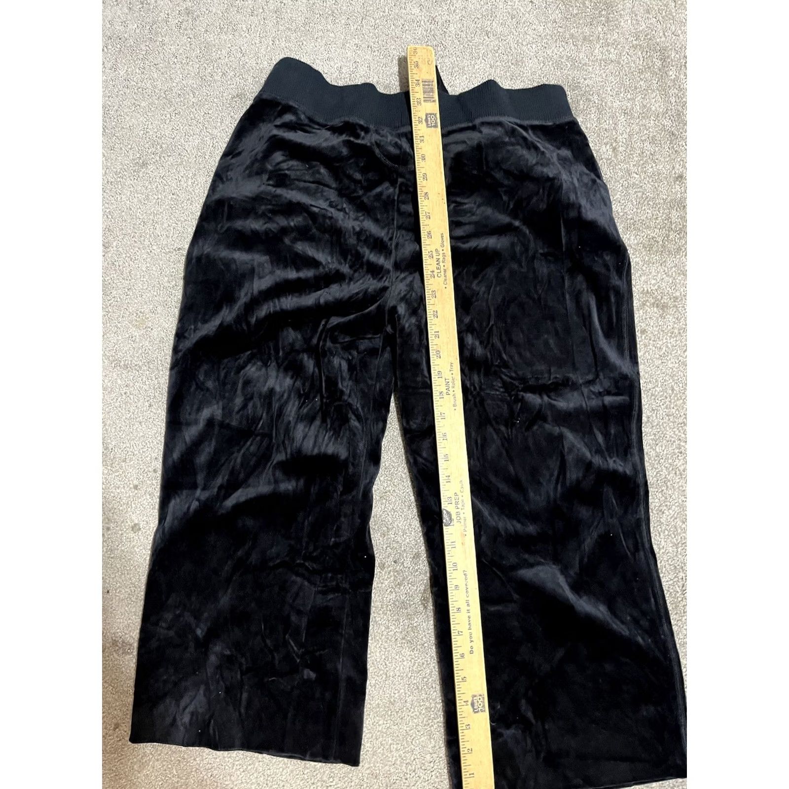 Jones New York Jones New York Pants Womens 2XL Black Sport Velour Size Size 40" / US 18 - 6 Thumbnail