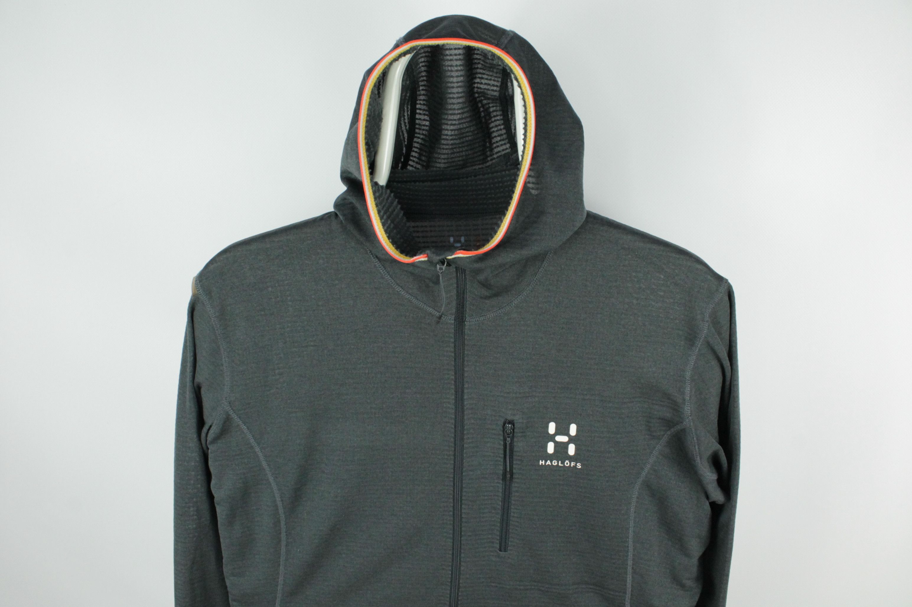 Haglofs Haglöfs L.I.M Power Dry Hood Polartec Fleece Full Zip Women Size XL / US 12-14 / IT 48-50 - 5 Thumbnail