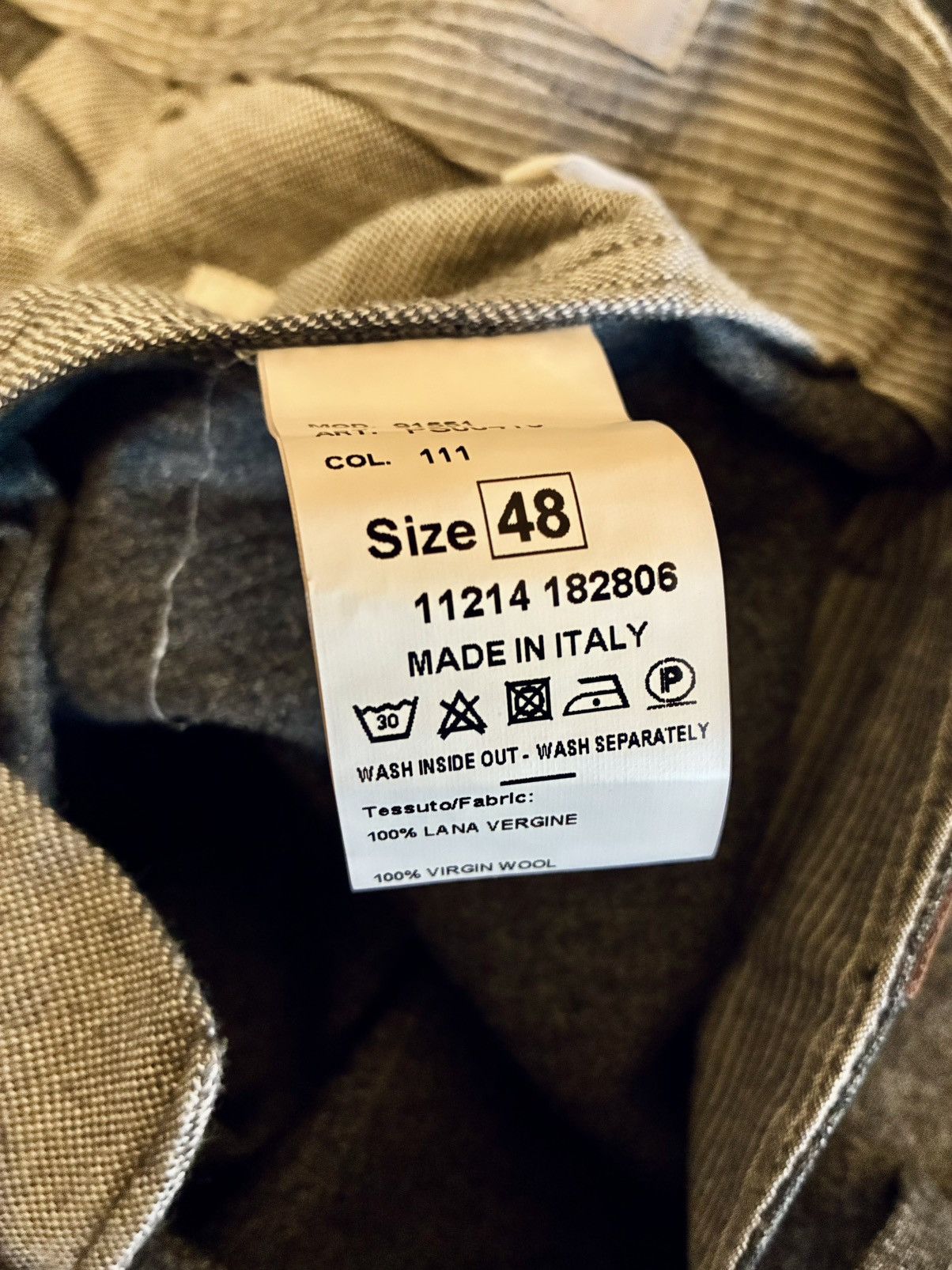 Canali Wool trousers Size 48R - 9 Thumbnail