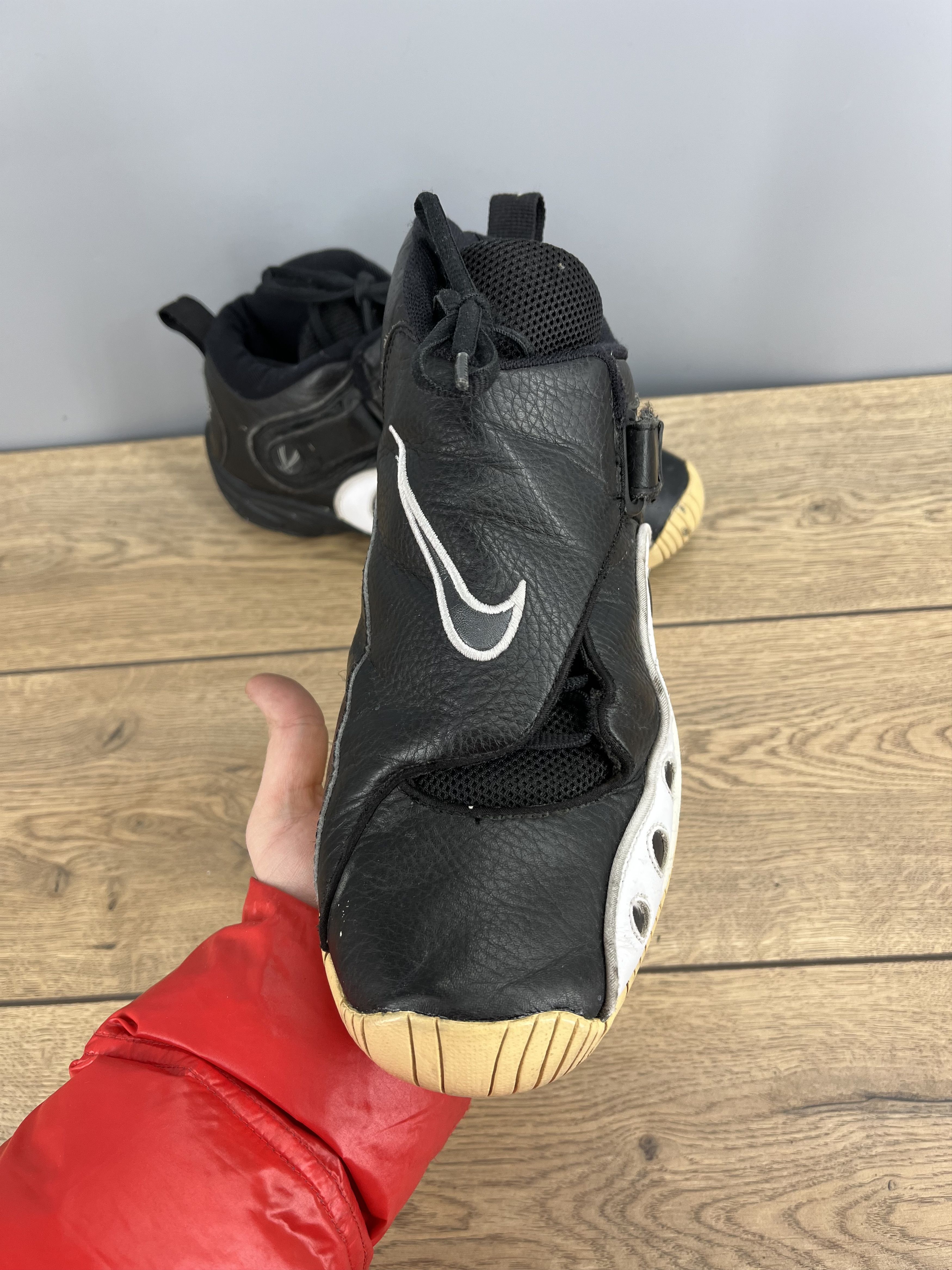Vintage Nike Air Bill Flicht OG 1999 Black White US 12 EU 46 Size US 12 / EU 45 - 10 Thumbnail
