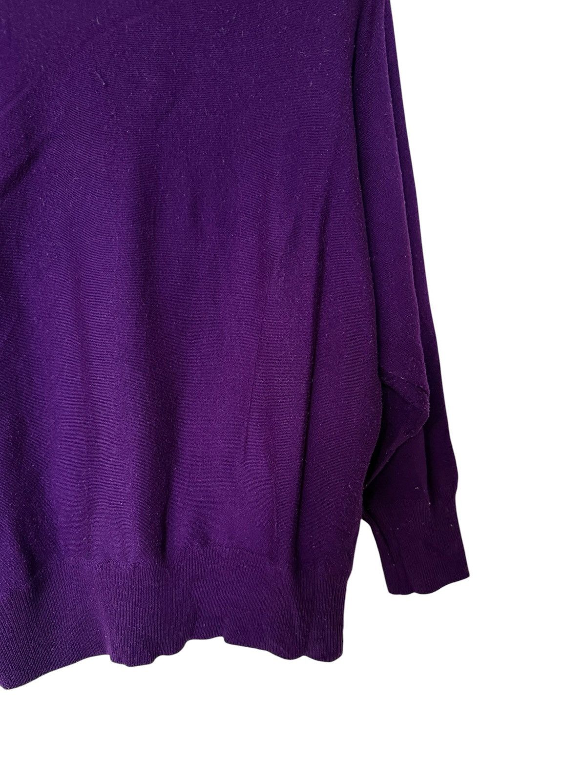 The Unbranded Brand Vintage Unbranded Grape Knitwear Sweater Size XL / US 12-14 / IT 48-50 - 6 Thumbnail