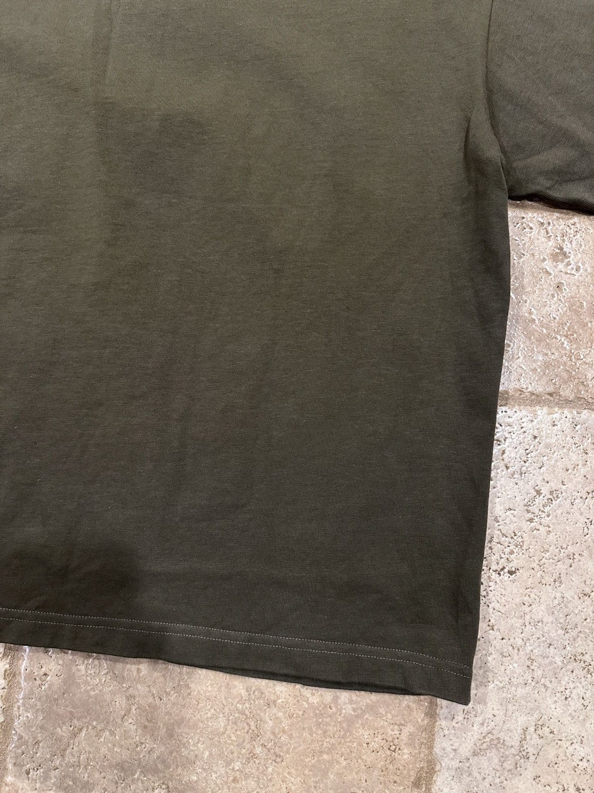 Bottega Veneta Bottega Veneta Olive Green Pocket Short Sleeve Tee Size US L / EU 52-54 / 3 - 9 Thumbnail