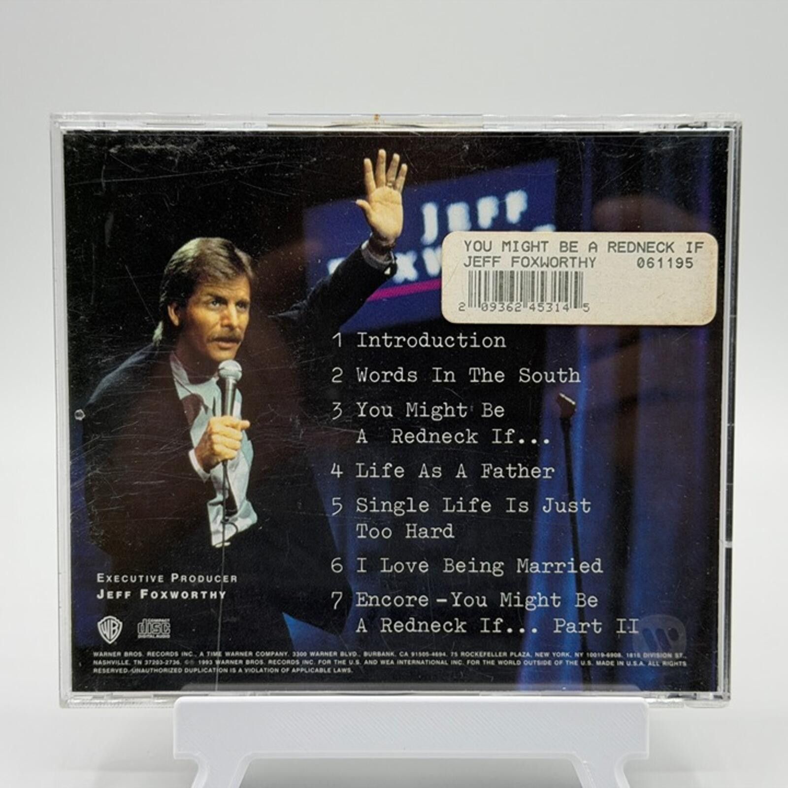 Other Jeff Foxworthy - You Might Be A Redneck If (1993) - Audio CD Size ONE SIZE - 2 Thumbnail