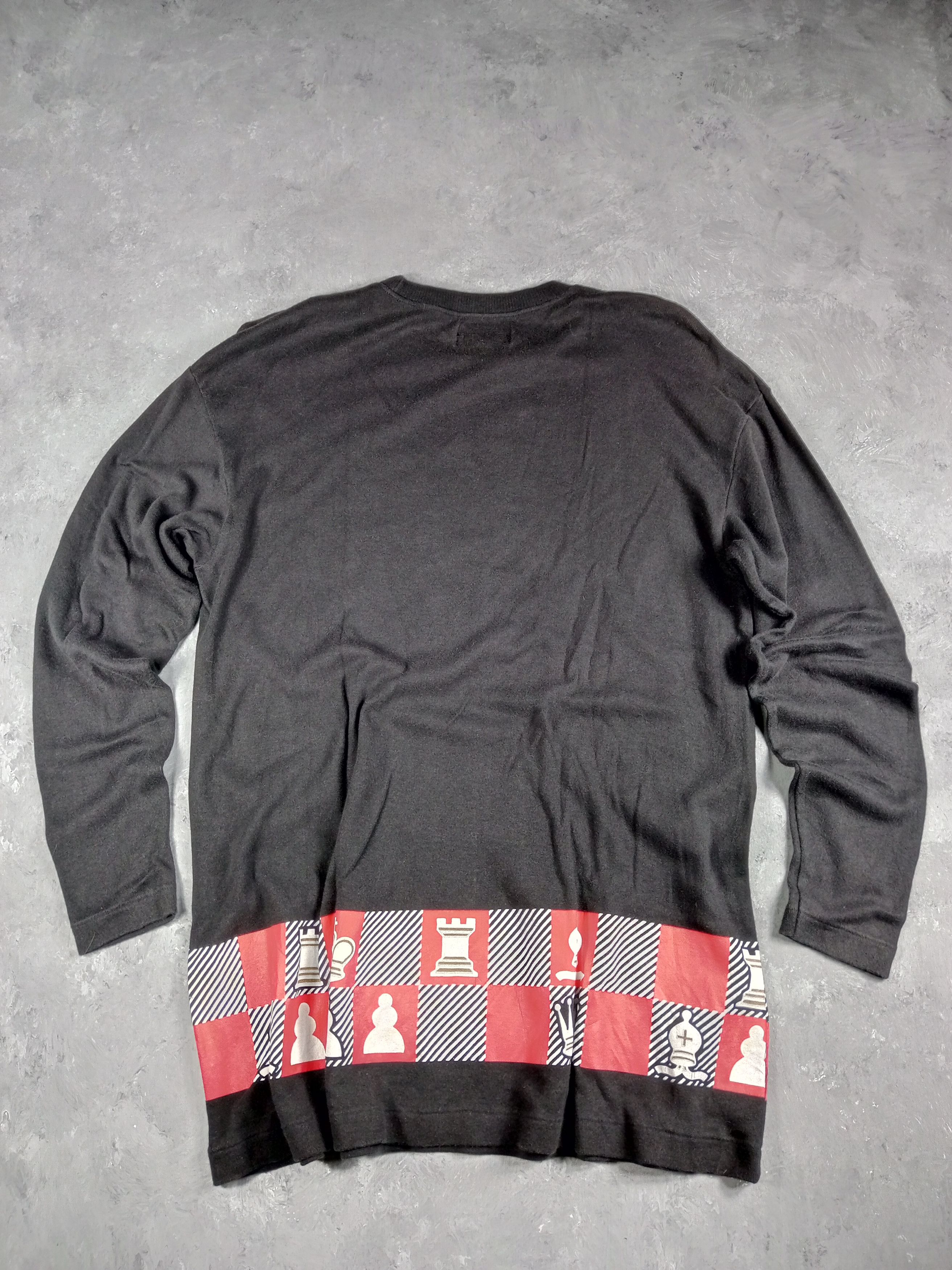 Michiko Koshino Faded Vintage 90’s Michiko Koshino Long Sleeve T-shirt Size US M / EU 48-50 / 2 - 13 Thumbnail