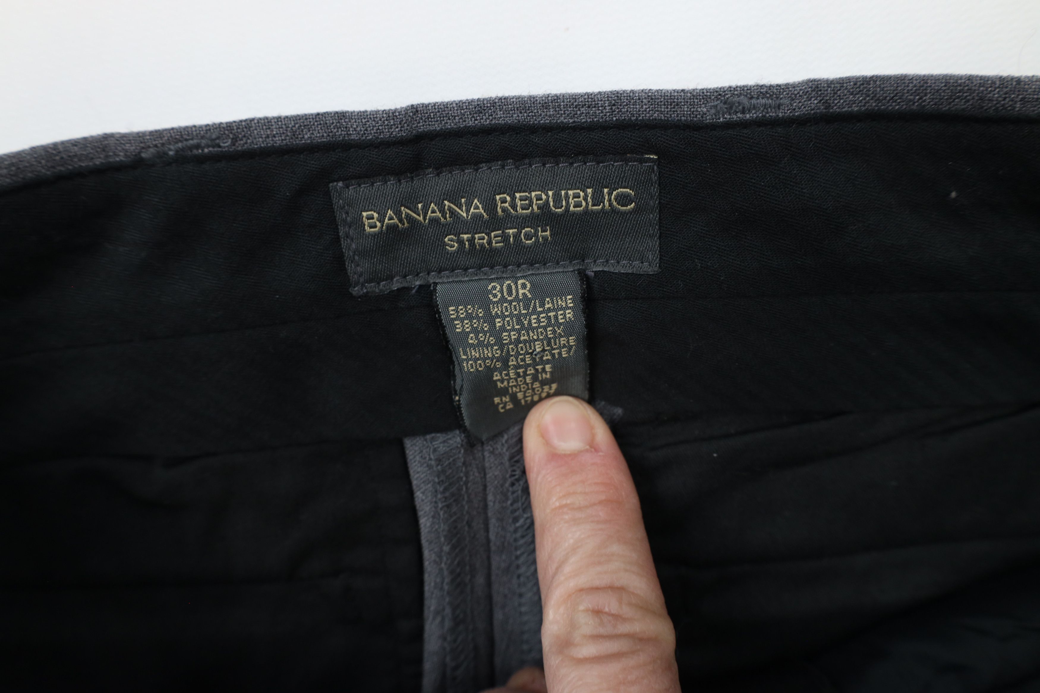 Banana Republic × Vintage Vintage Y2K 2001 Banana Republic Wide Leg Chino Pants Size US 30 / EU 46 - 7 Thumbnail
