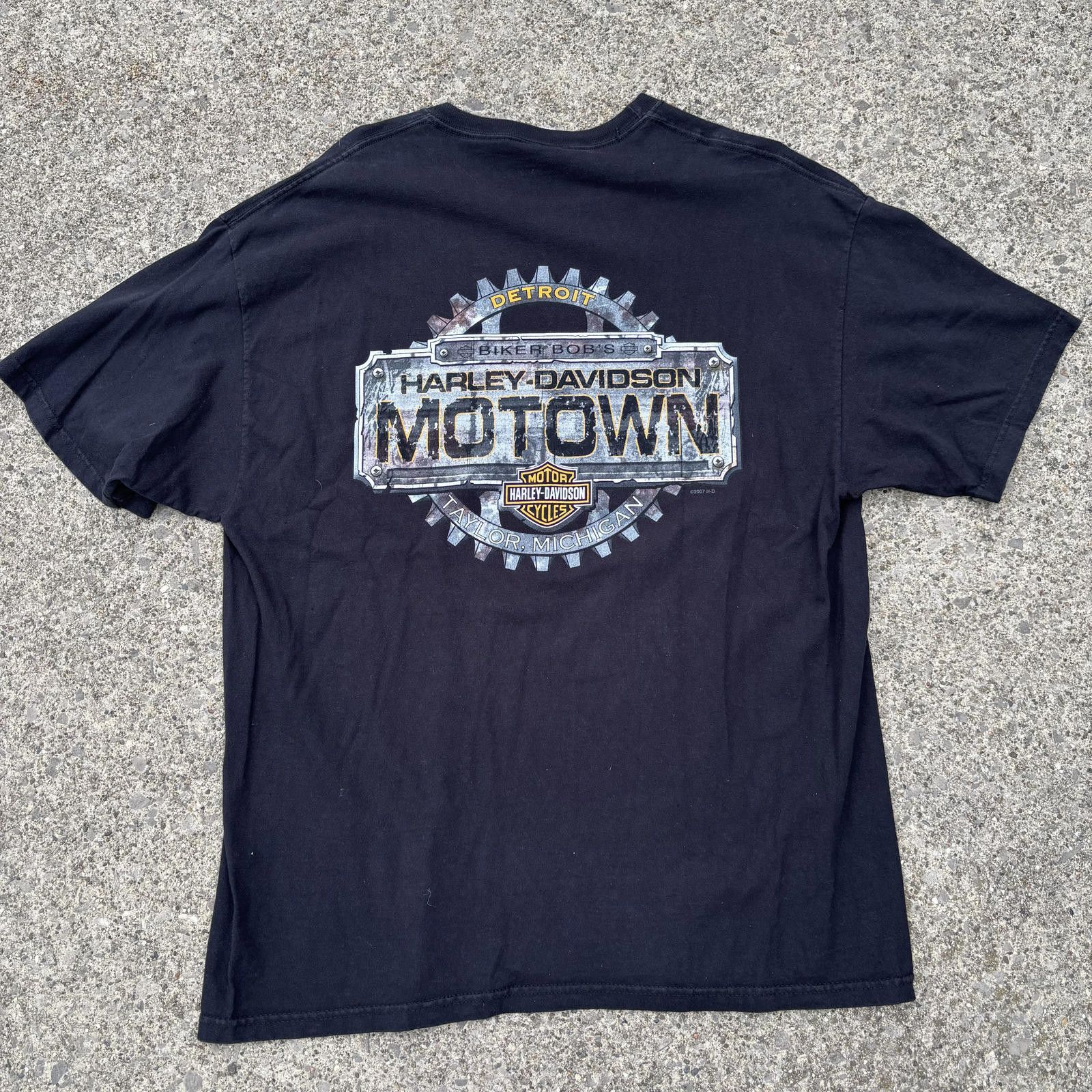 Harley Davidson Vintage Harley-Davidson Fatboy Graphic T-Shirt - size XL Size US XL / EU 56 / 4 - 3 Thumbnail